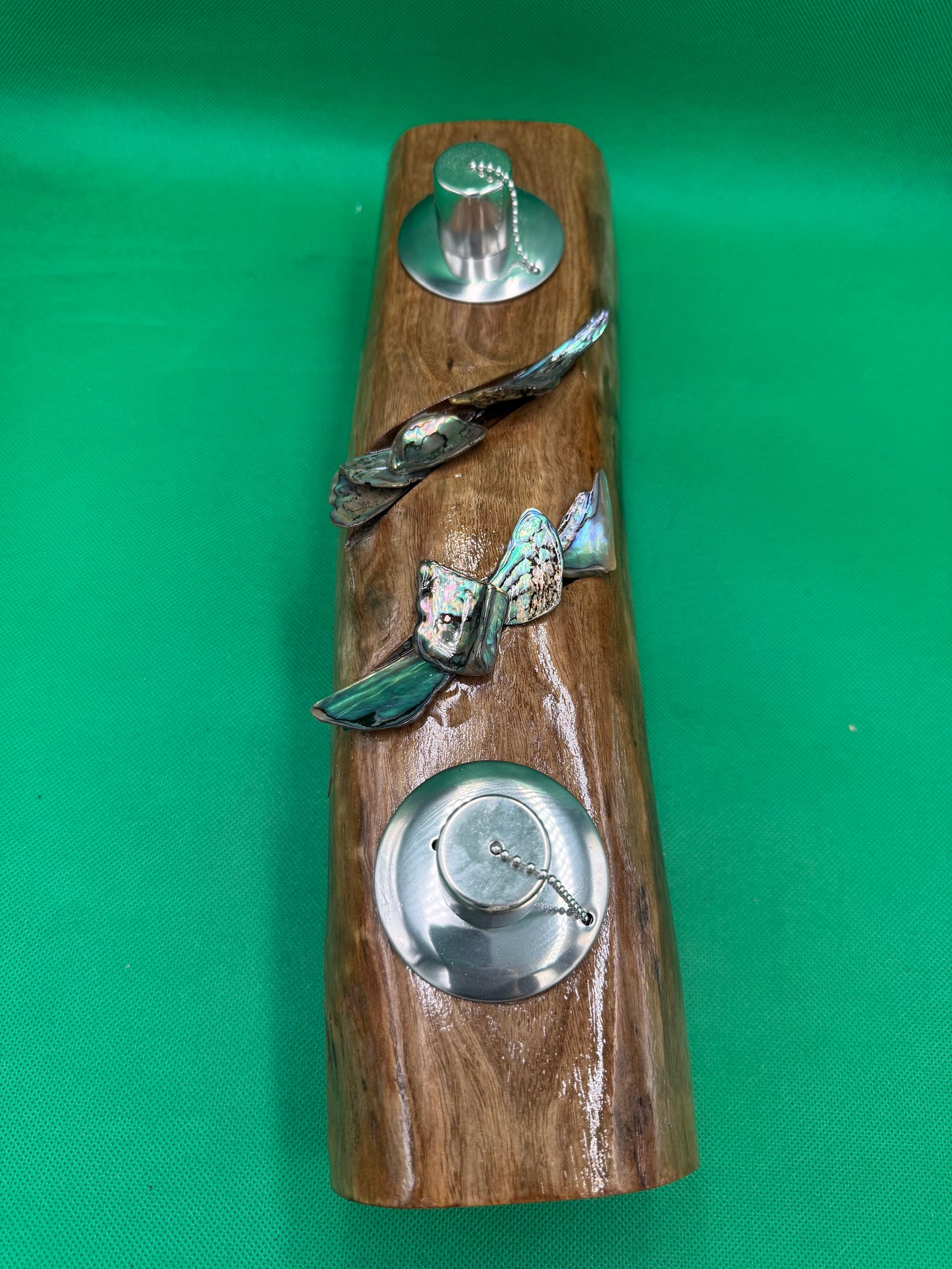 Recycled Wooden Oil Log Burner 13