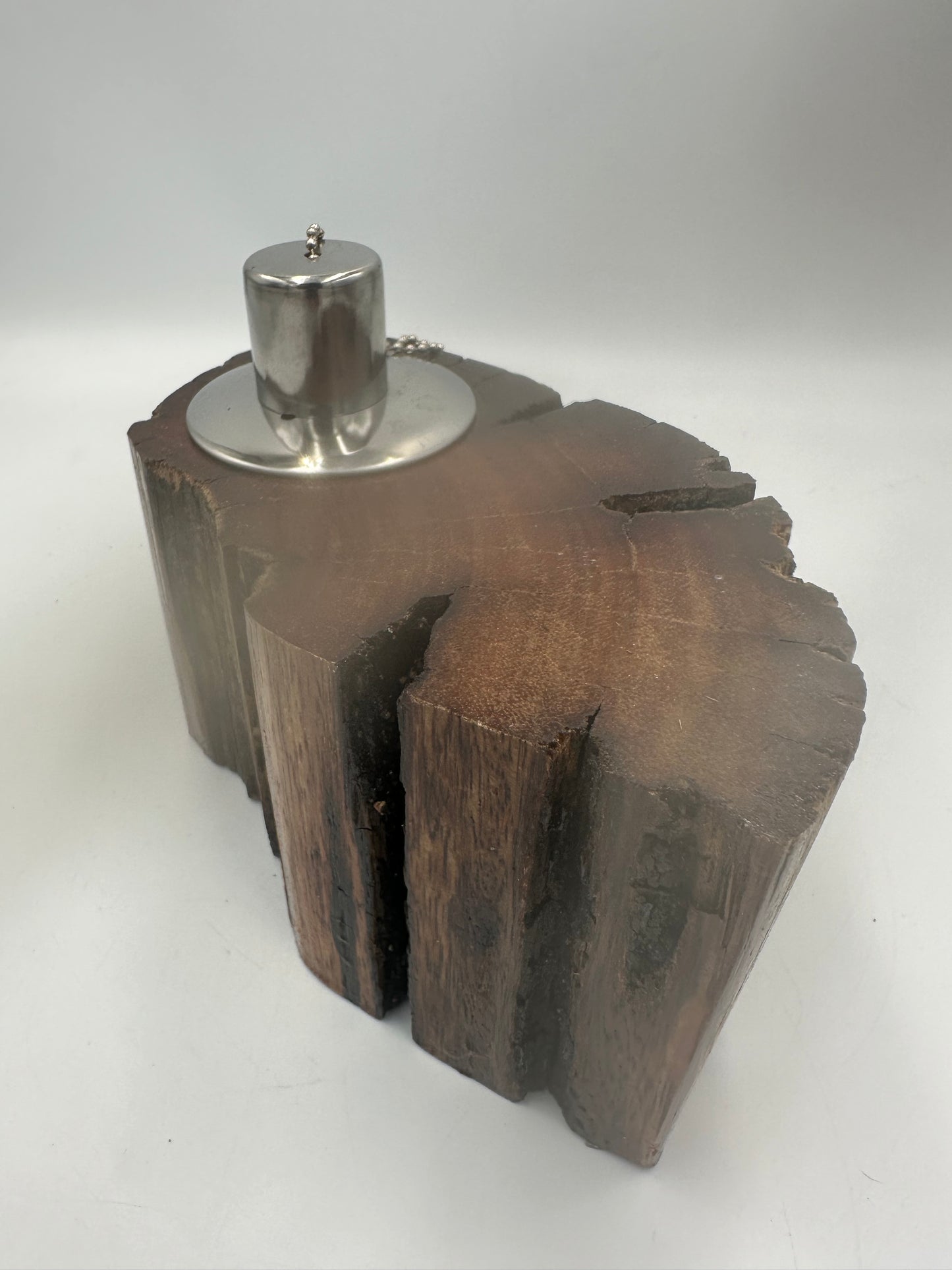 Recycled Wooden Oil Burner Small 70