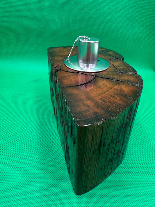 Recycled Wooden Oil Burner Large 77