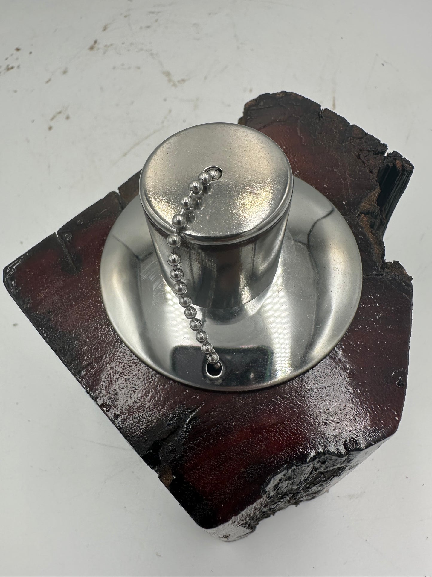 Recycled Wooden Oil Burner Small 85