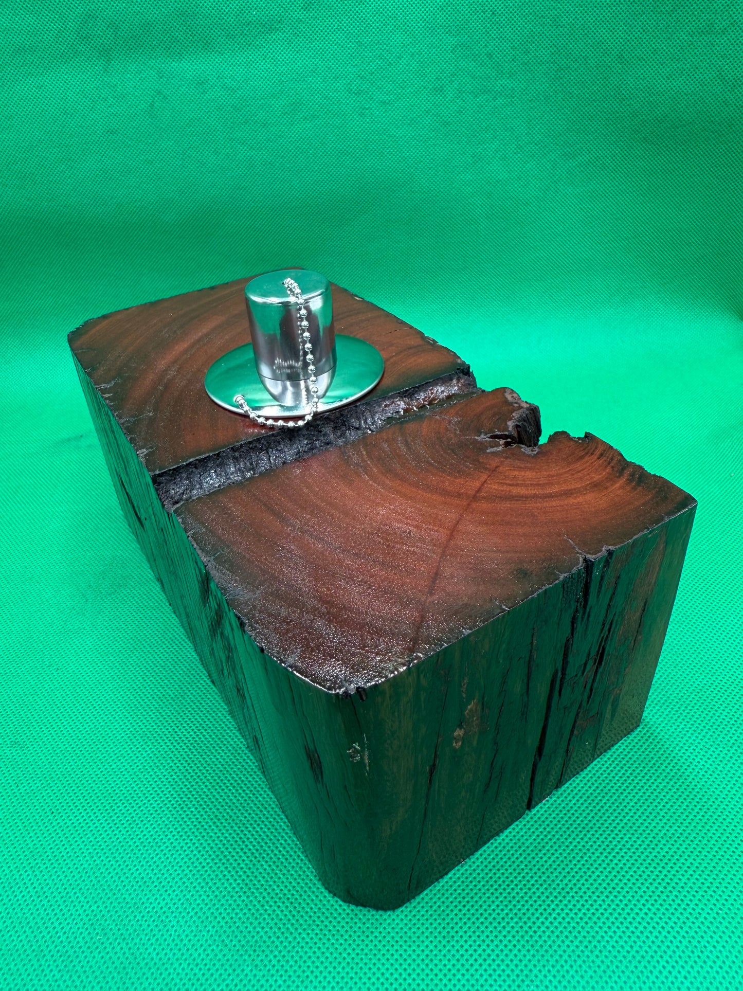 Recycled Wooden Oil Burner Large 103
