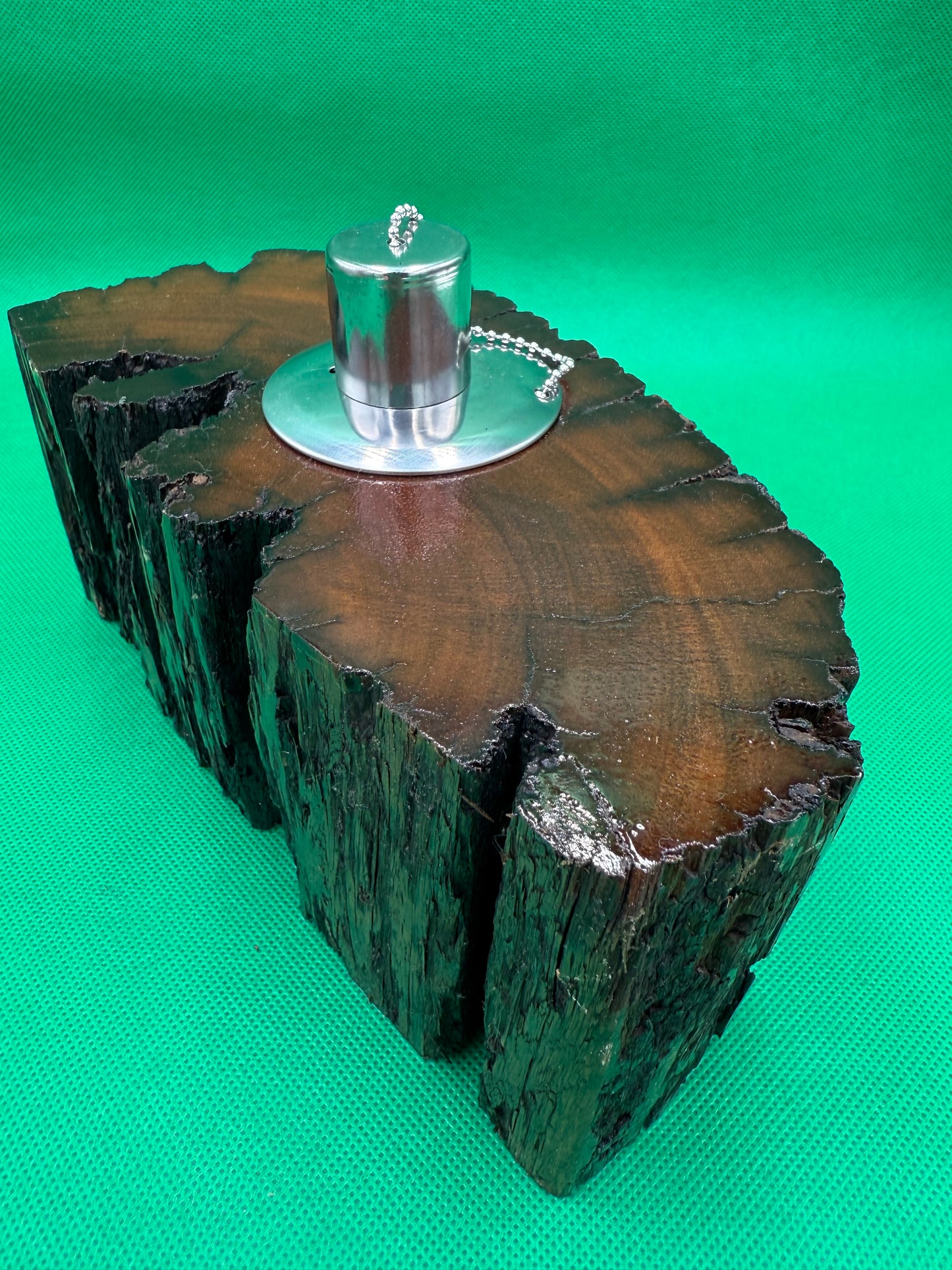 Recycled Wooden Oil Burner Large 52