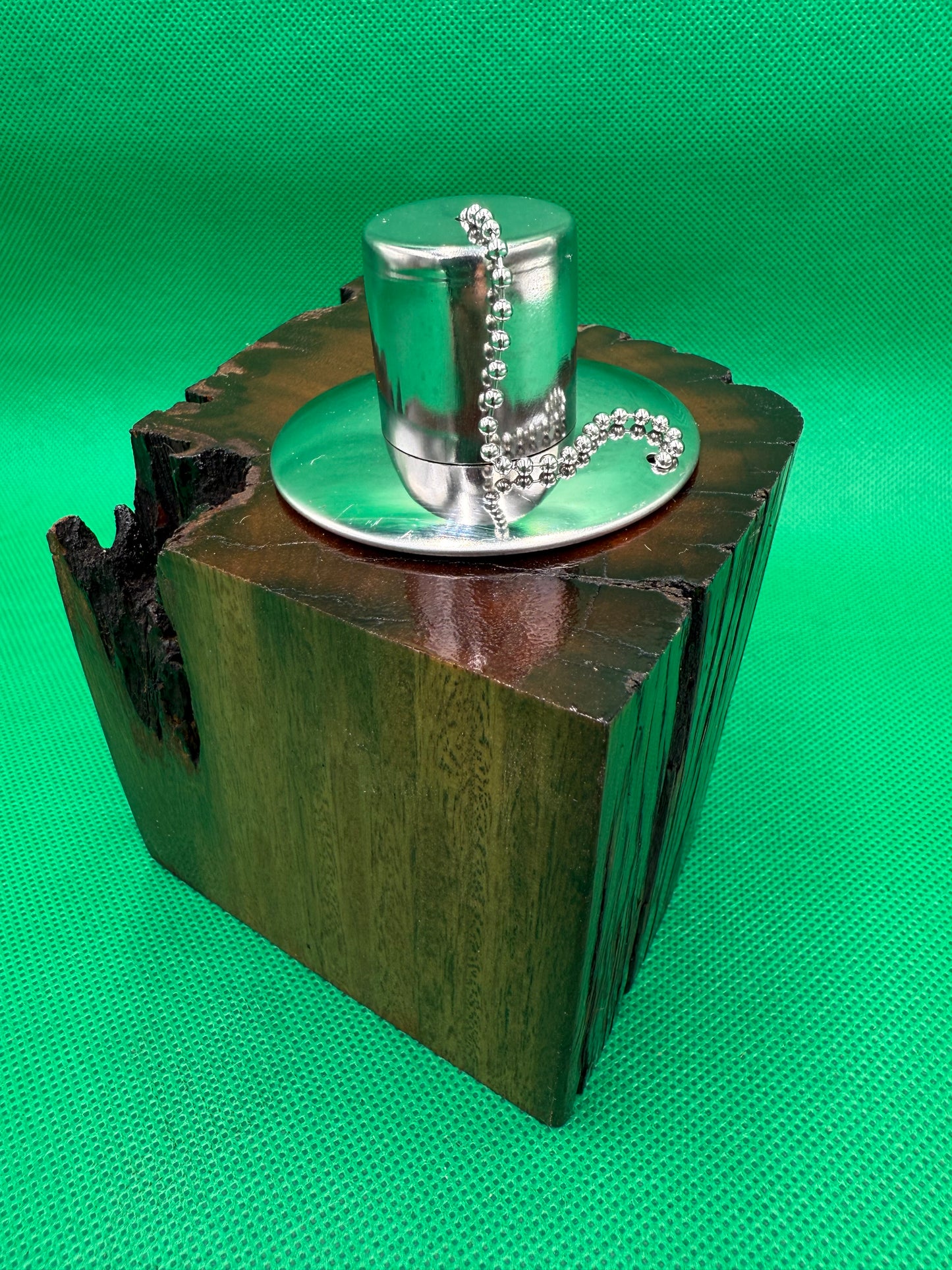 Recycled Wooden Oil Burner Small 41