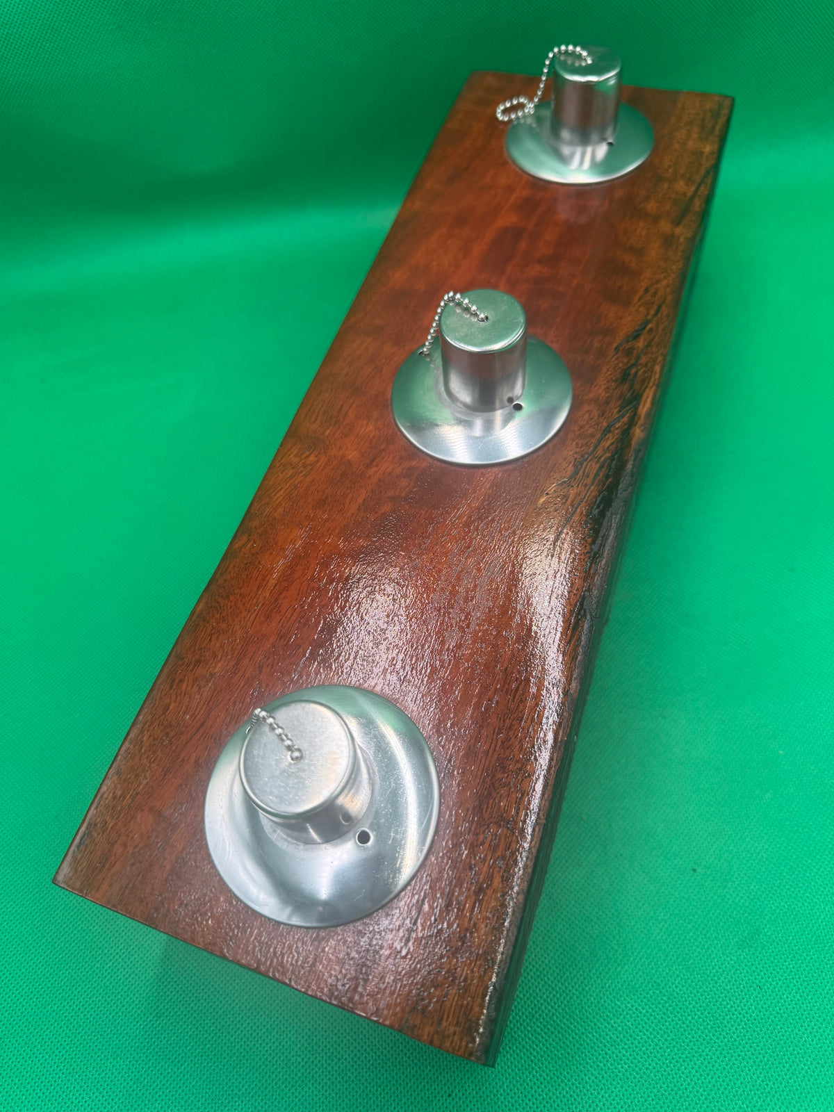 Log Recycled Wooden Oil Burner 75