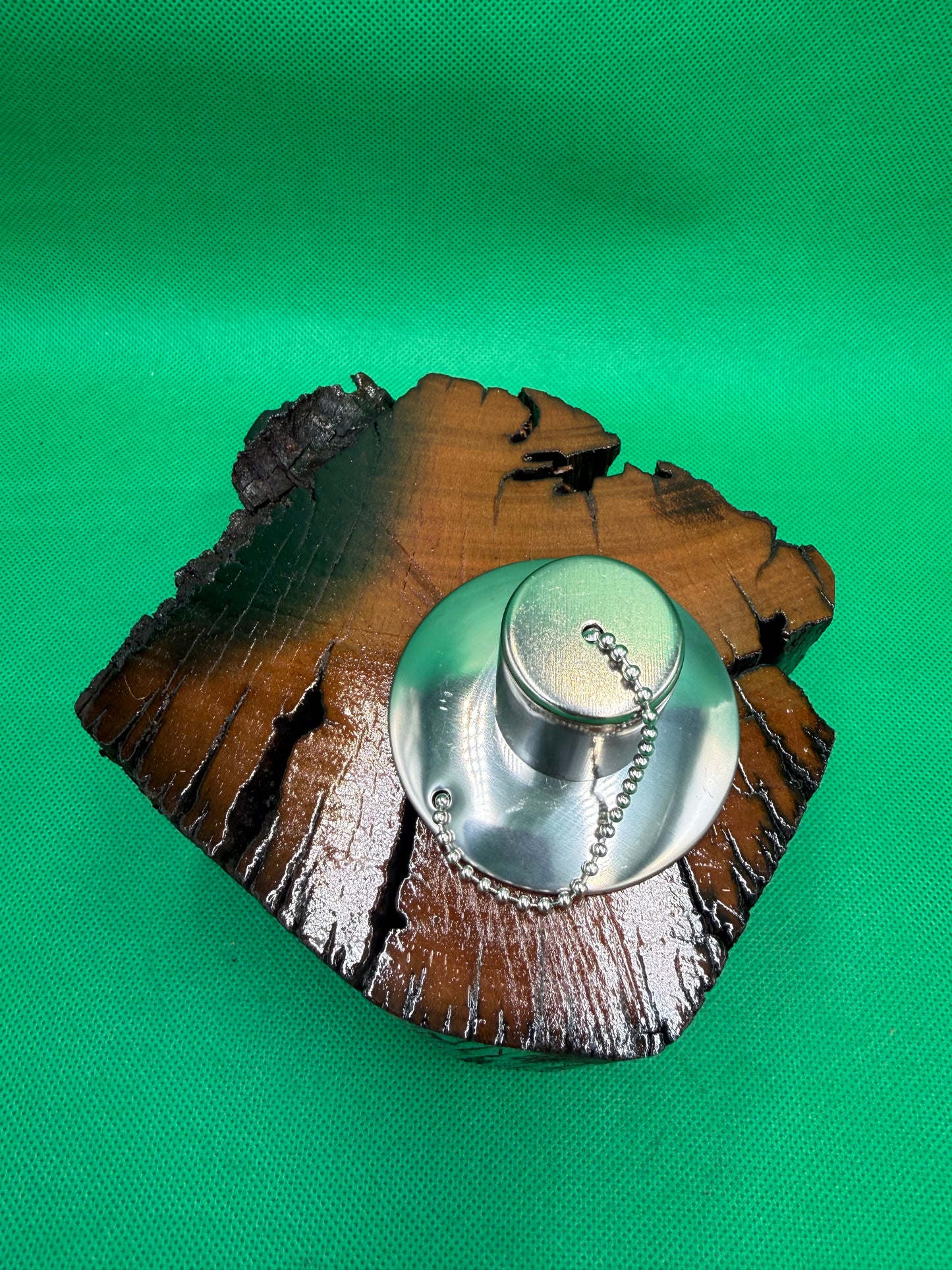 Recycled Wooden Oil Burner Small 104