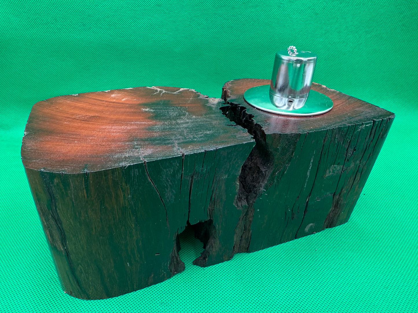 Recycled Wooden Oil Burner Large 53