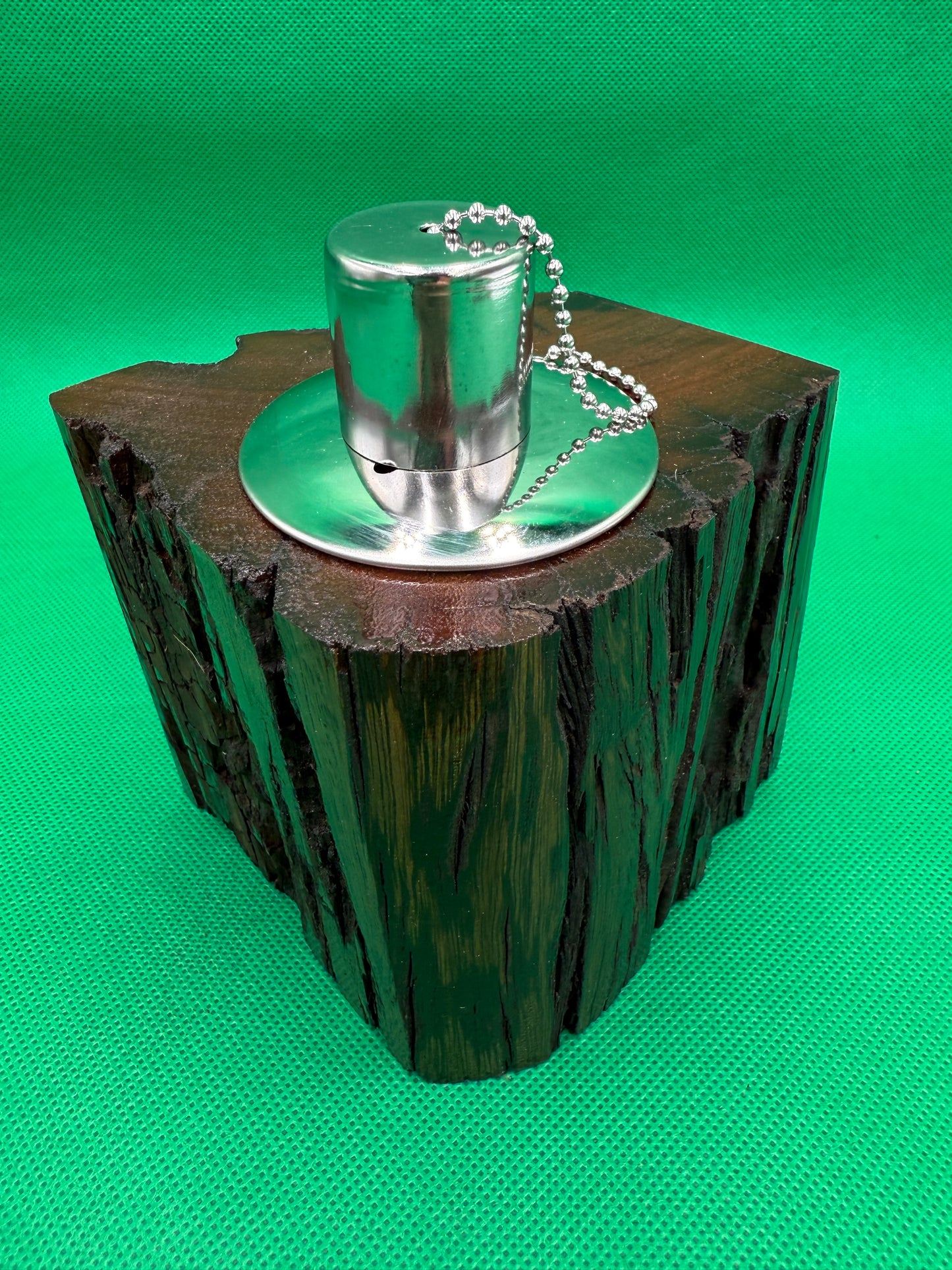 Recycled Wooden Oil Burner Small 10