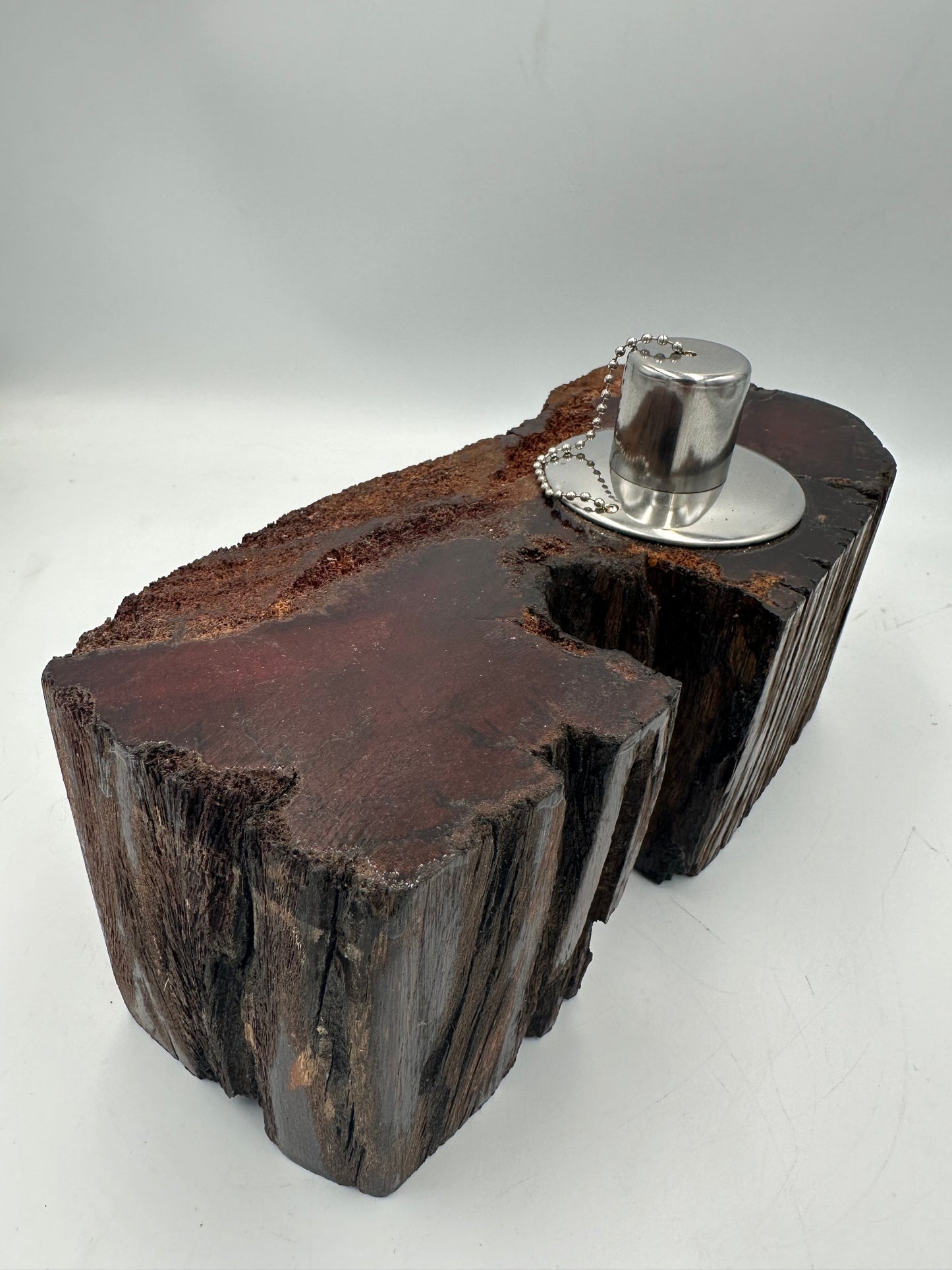 Recycled Wooden Oil Burner Large 78