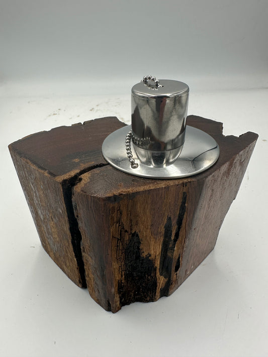 Recycled Wooden Oil Burner Small 82