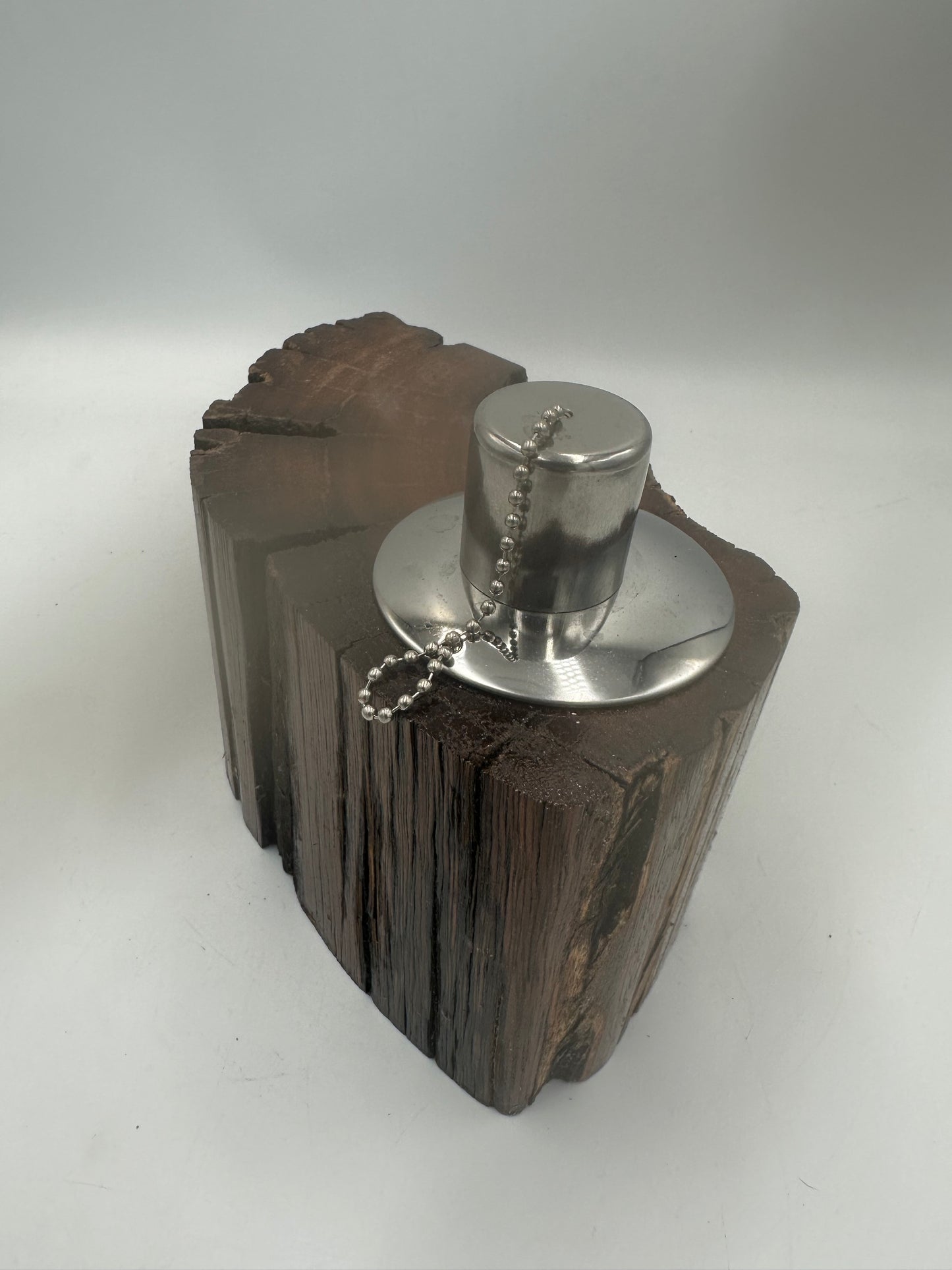 Recycled Wooden Oil Burner Small 70