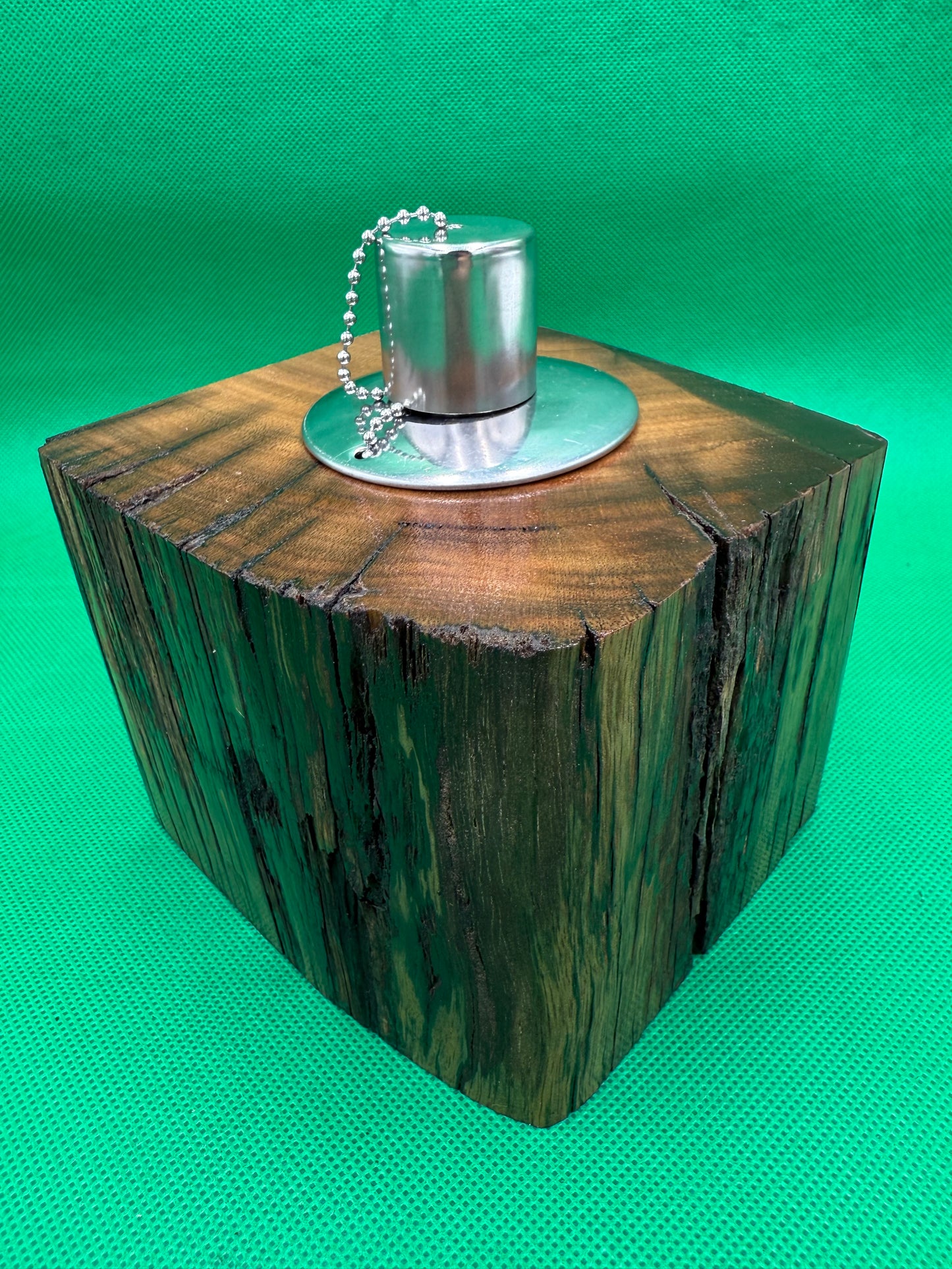 Recycled Wooden Oil Burner Small 102