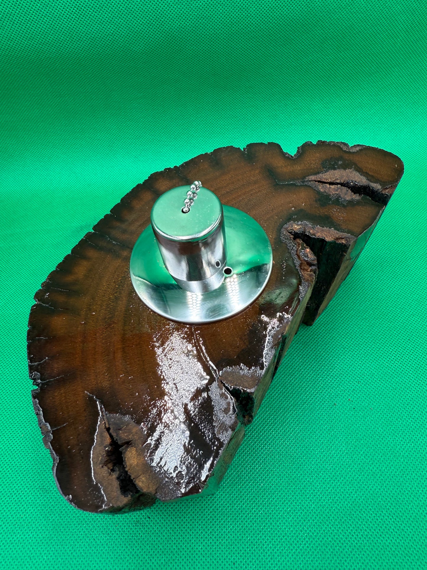 Recycled Wooden Oil Burner Large 58