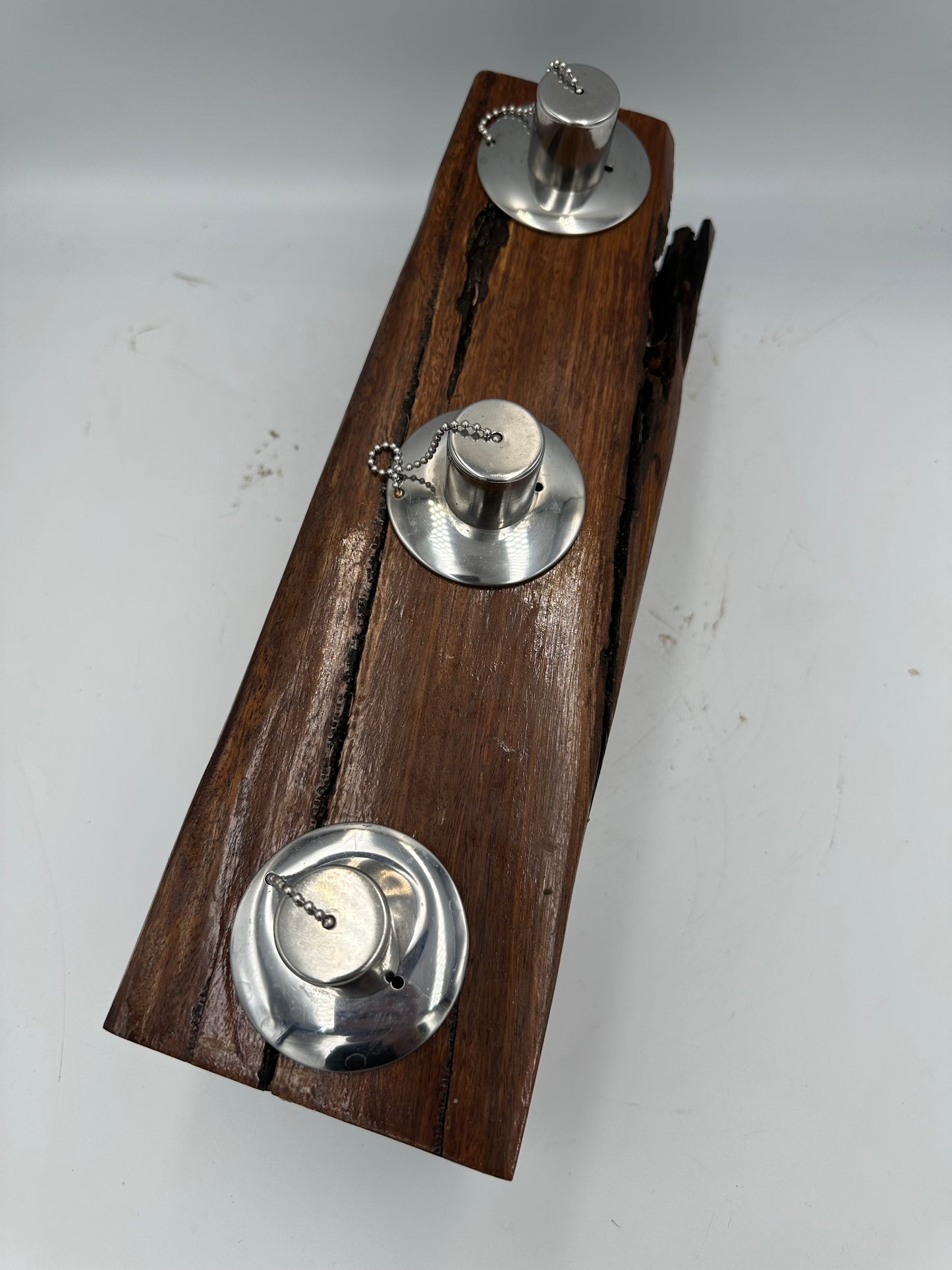 Log Recycled Wooden Oil Burner 76