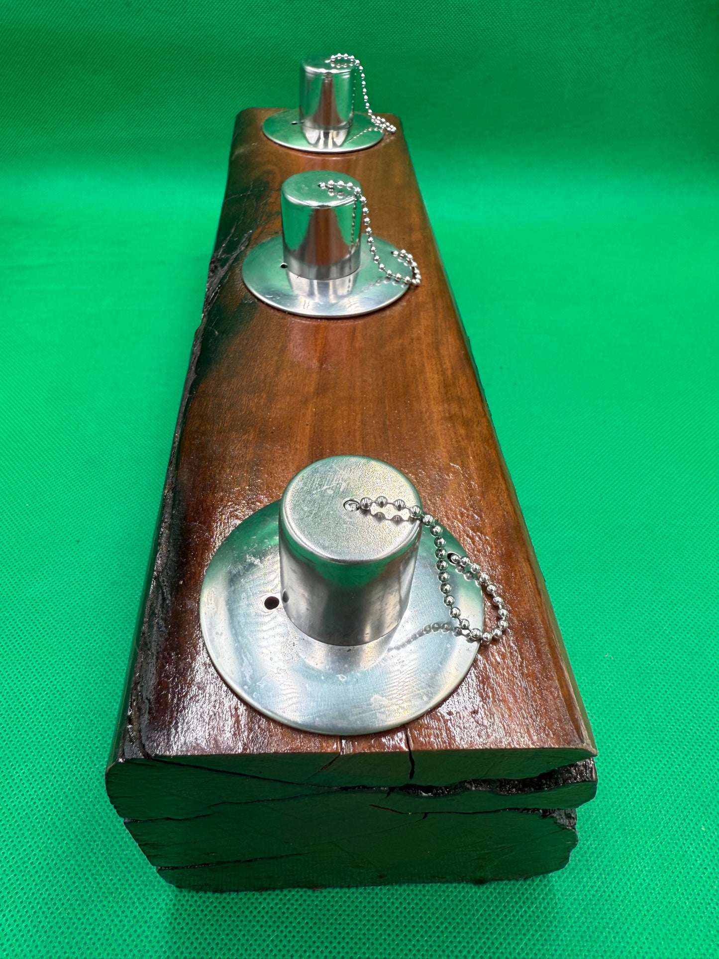 Recycled Wooden Oil Burner Log 109
