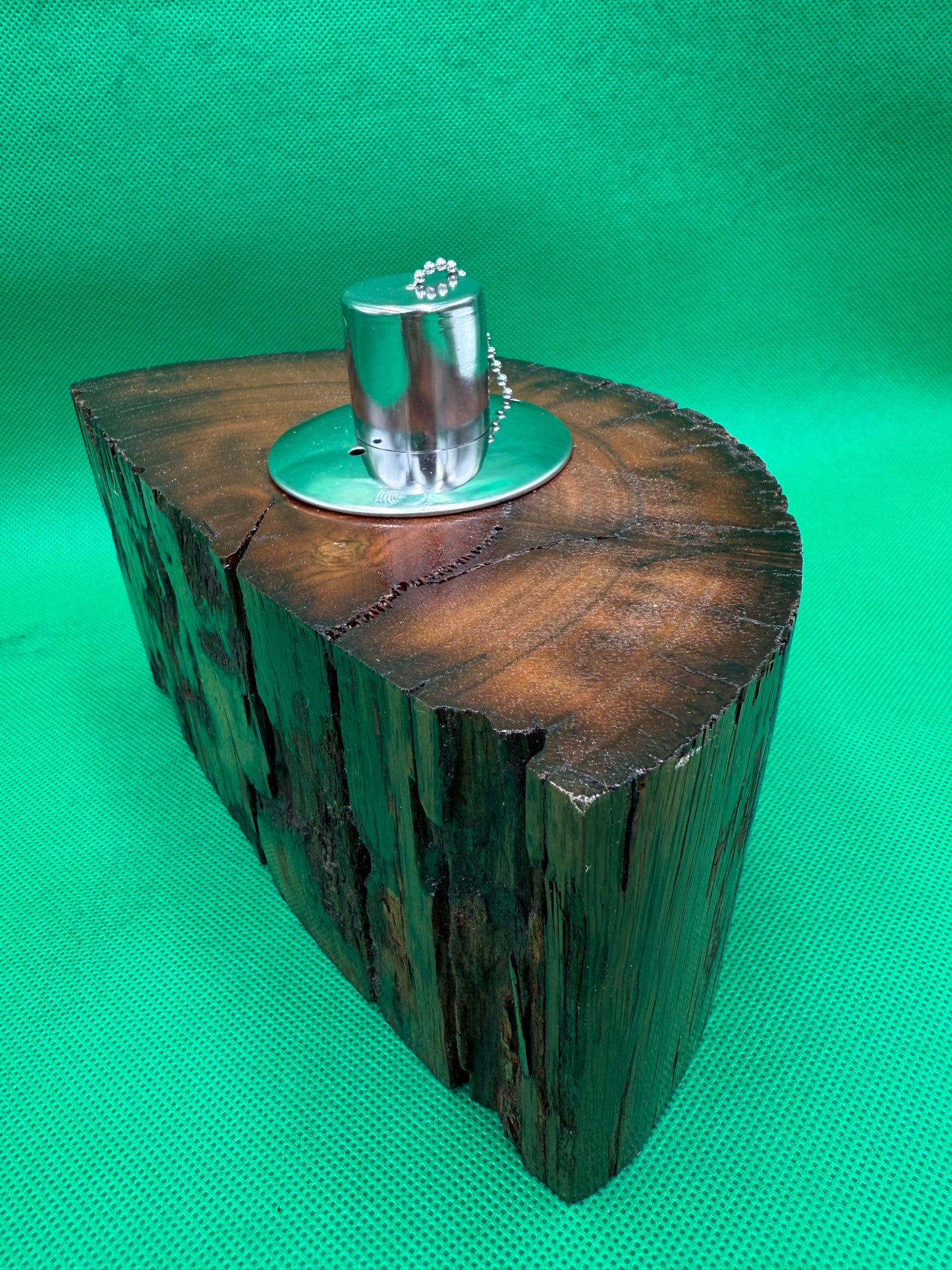 Recycled Wooden Oil Burner Large 16
