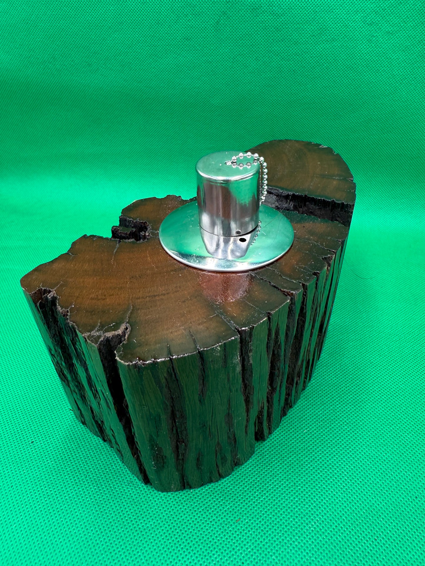 Recycled Wooden Oil Burner 100