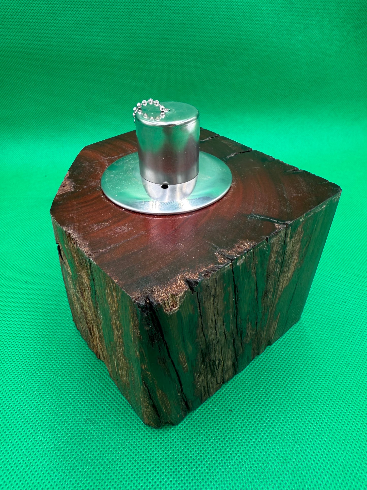 Recycled Wooden Oil Burner Small 110