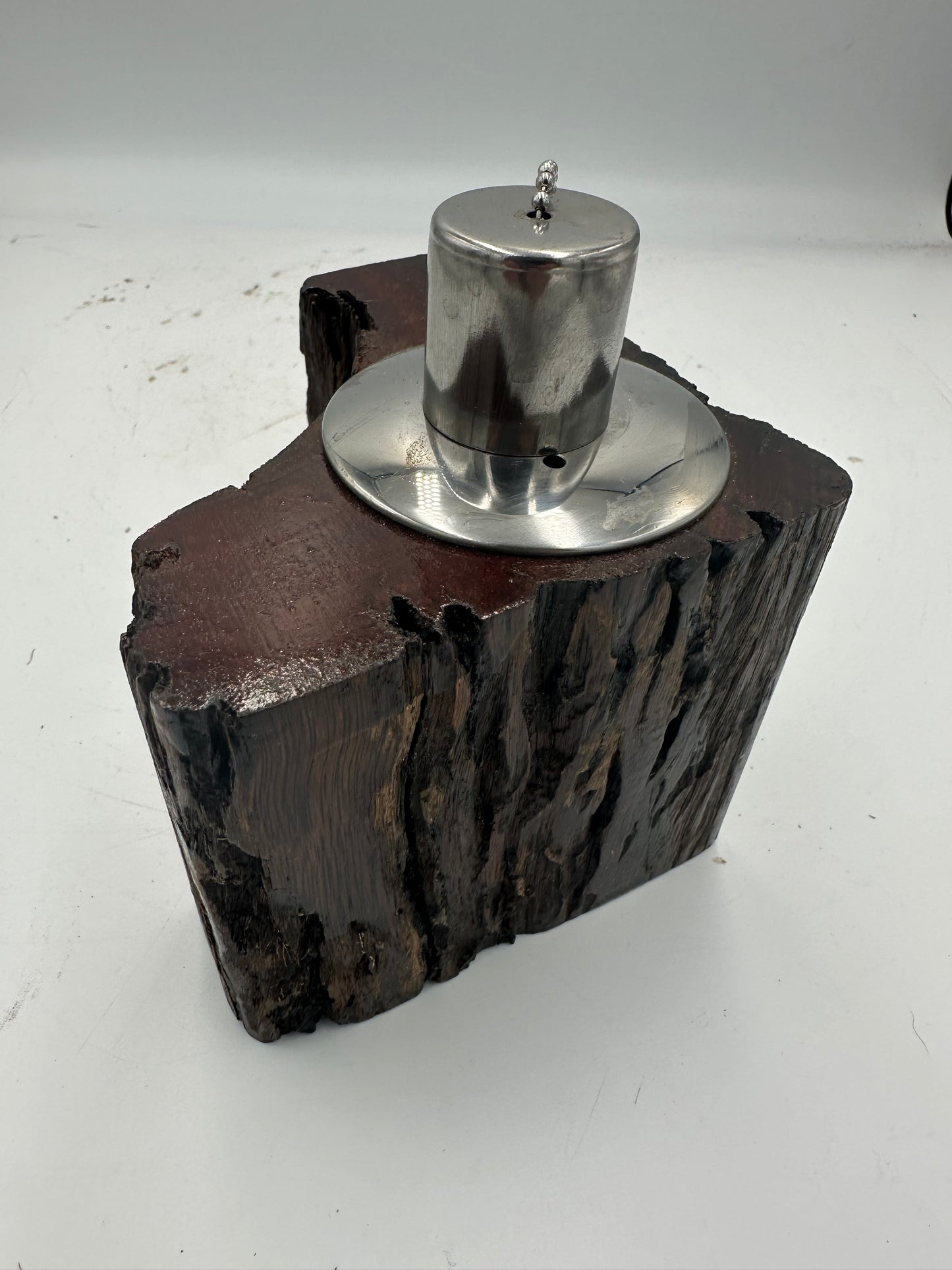 Recycled Wooden Oil Burner Small 64
