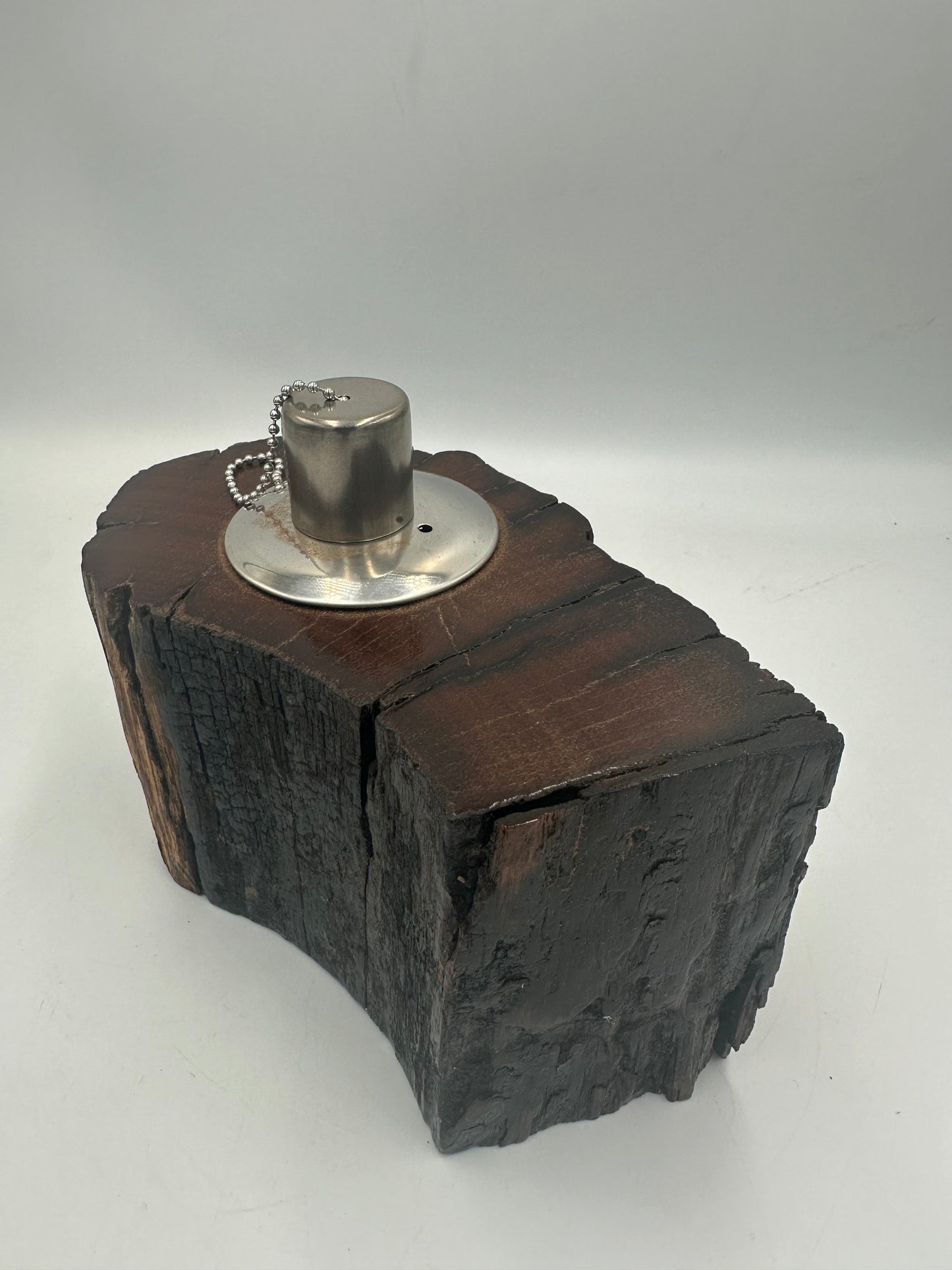 Recycled Wooden Oil Burner Medium 34
