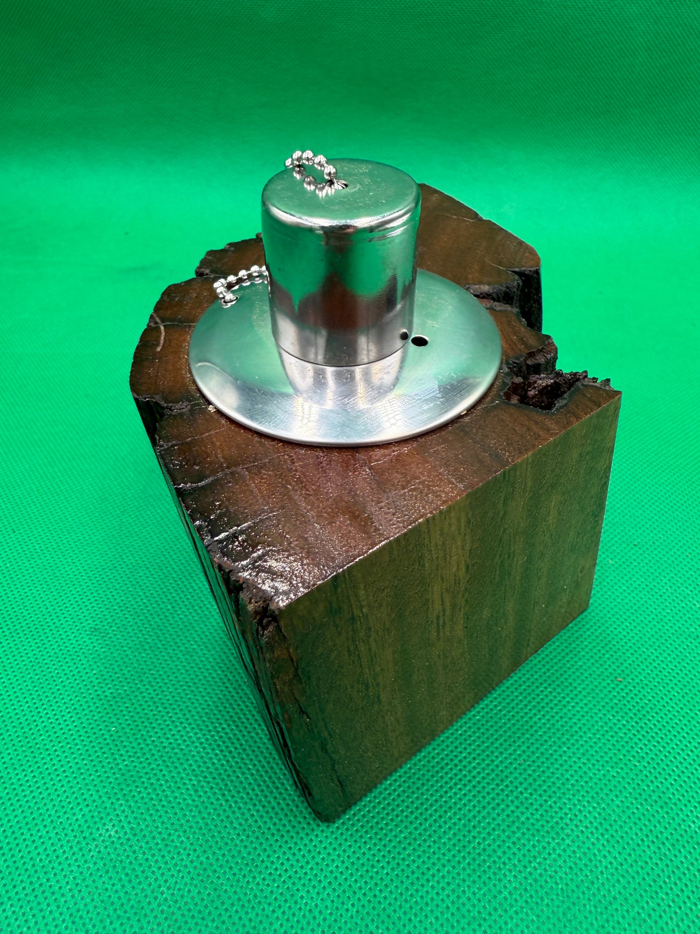 Recycled Wooden Oil Burner Small 60