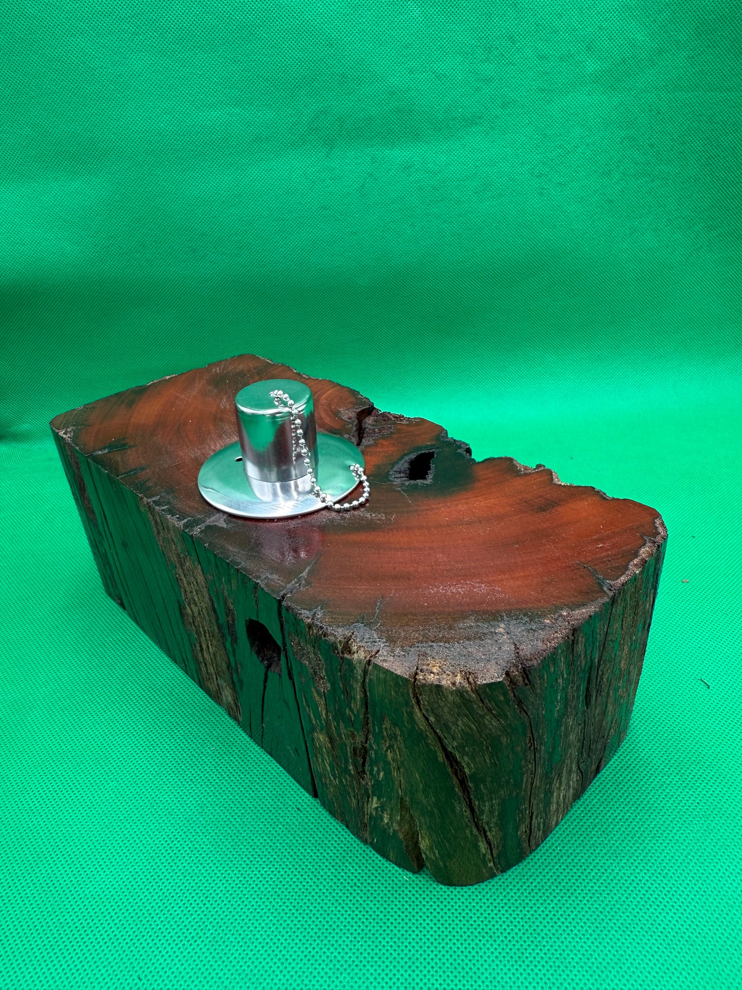 Recycled Wooden Oil Burner Large 38