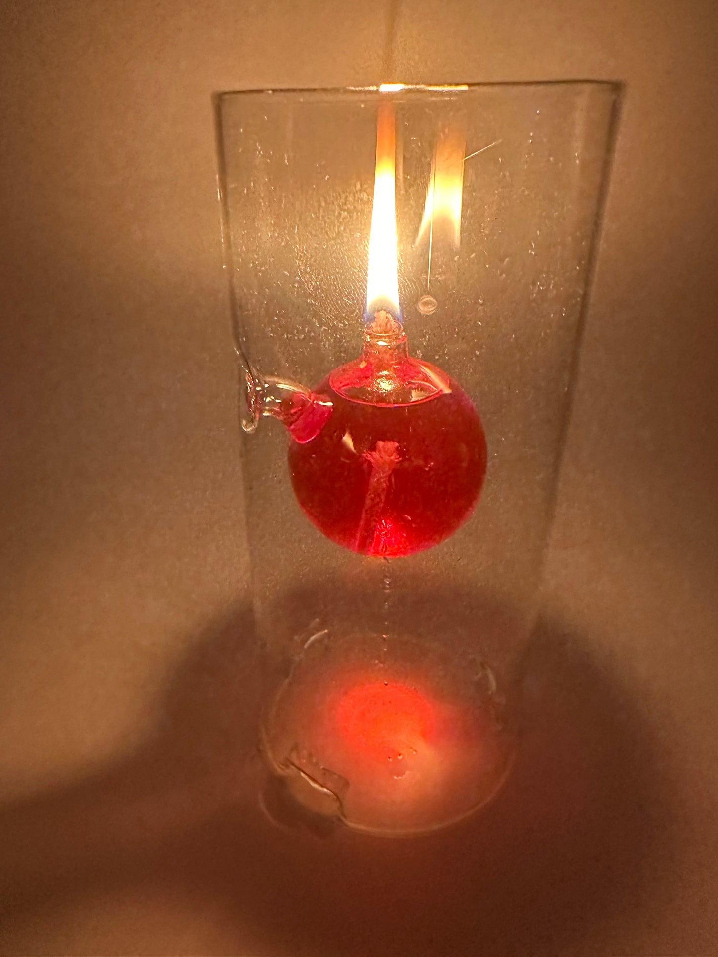 Glass Floating Ball Oil Burner