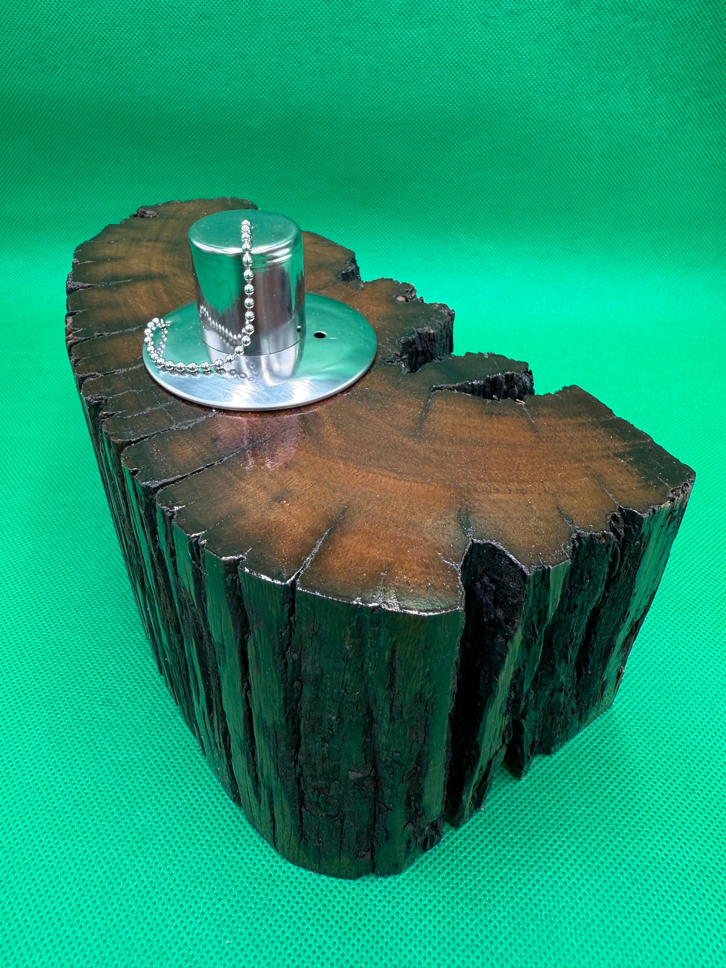 Recycled Wooden Oil Burner Large 52