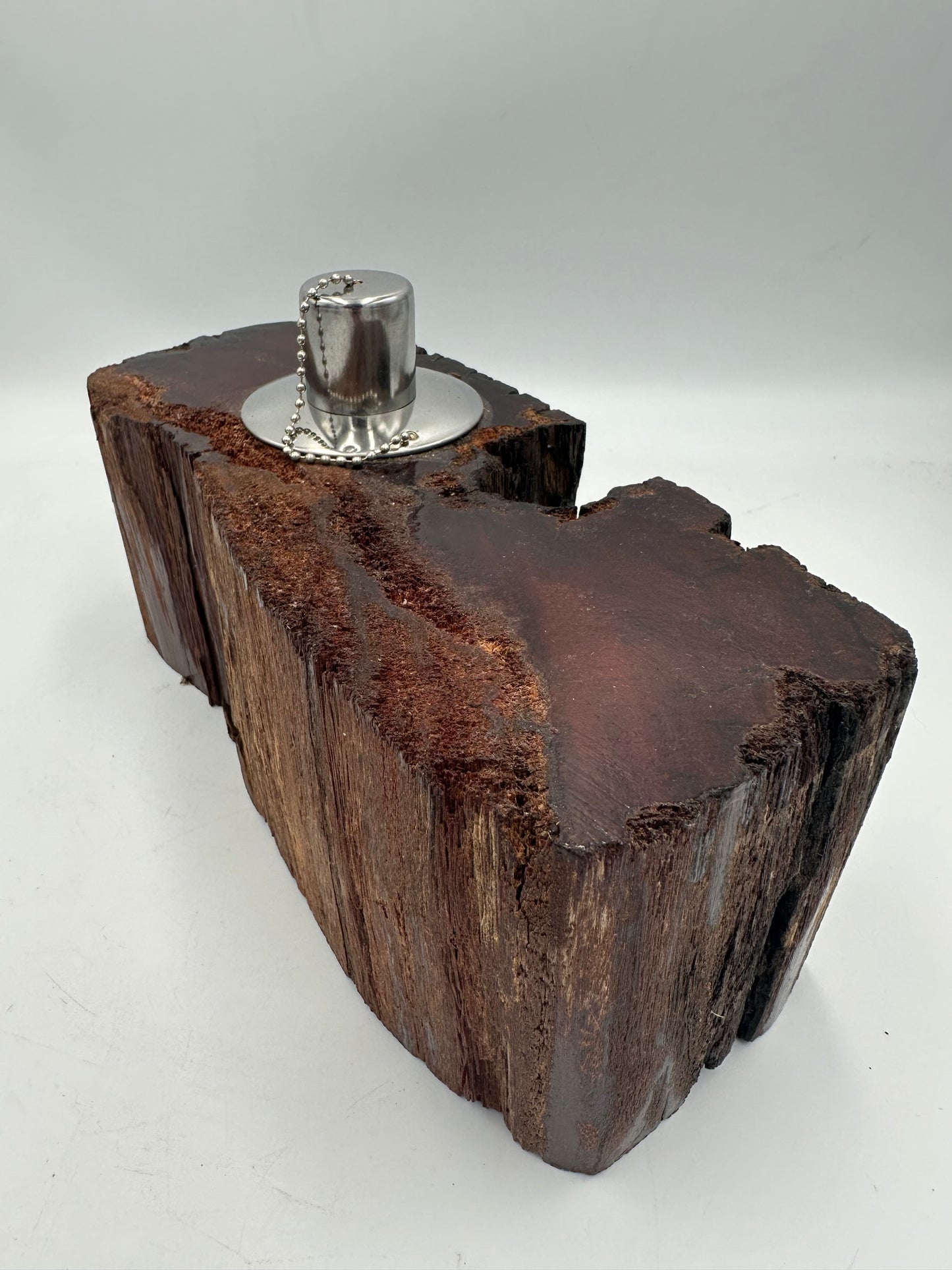 Recycled Wooden Oil Burner Large 78