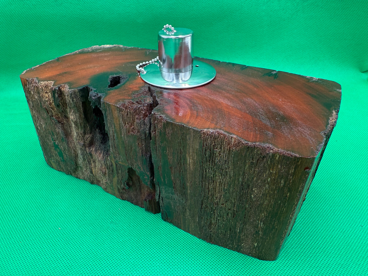 Recycled Wooden Oil Burner Large 38