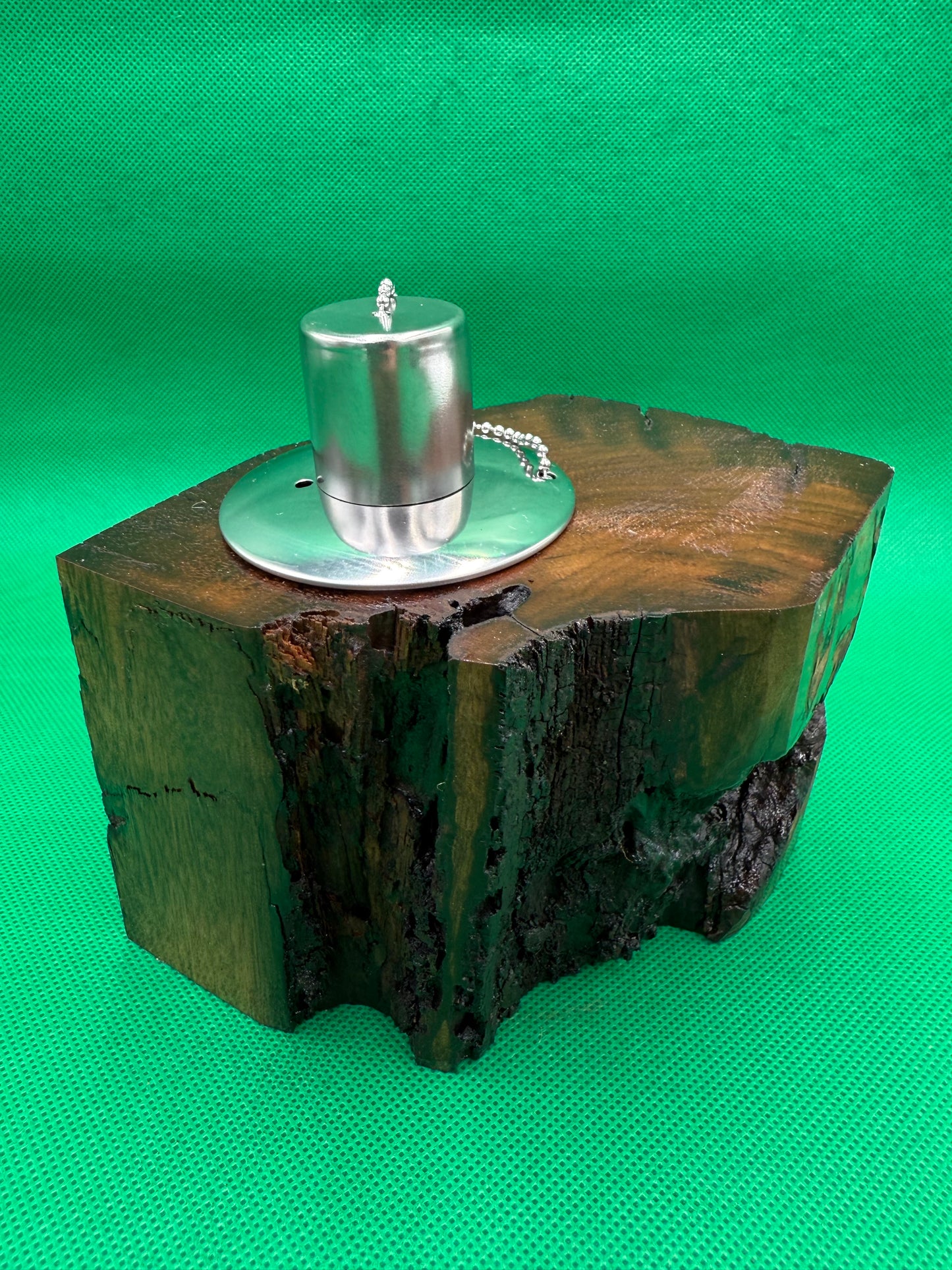 Recycled Wooden Oil Burner Small 25