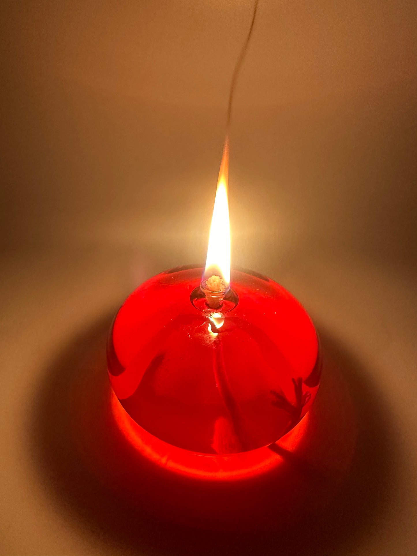 Glass Indoor Oil Burner Small Oval