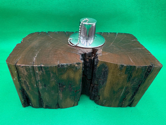 Recycled Wooden Oil Burner Large 22