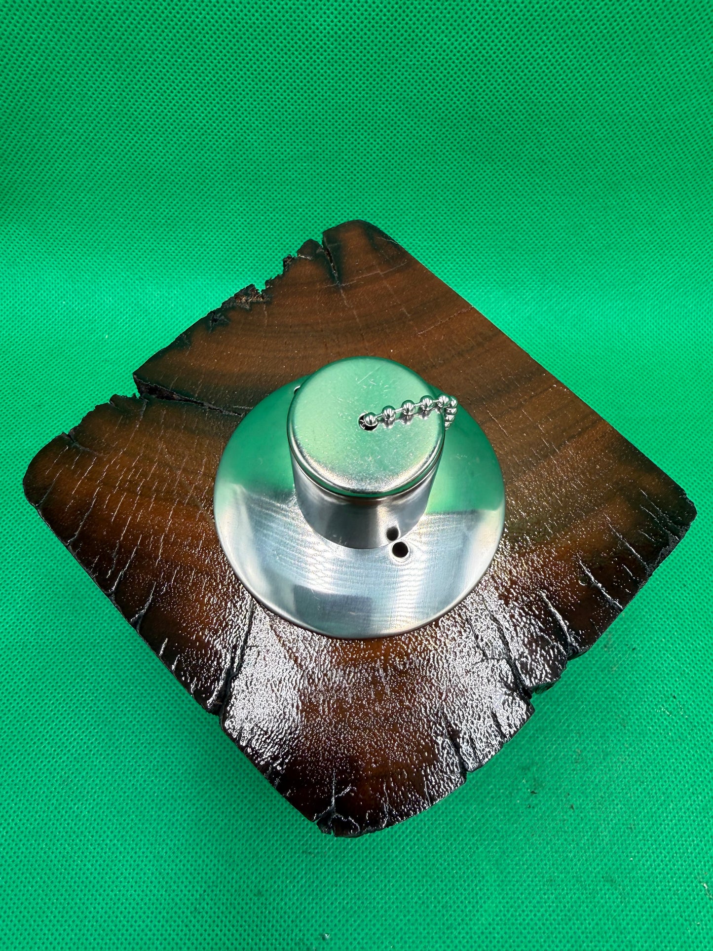 Recycled Wooden Oil Burner Small 64