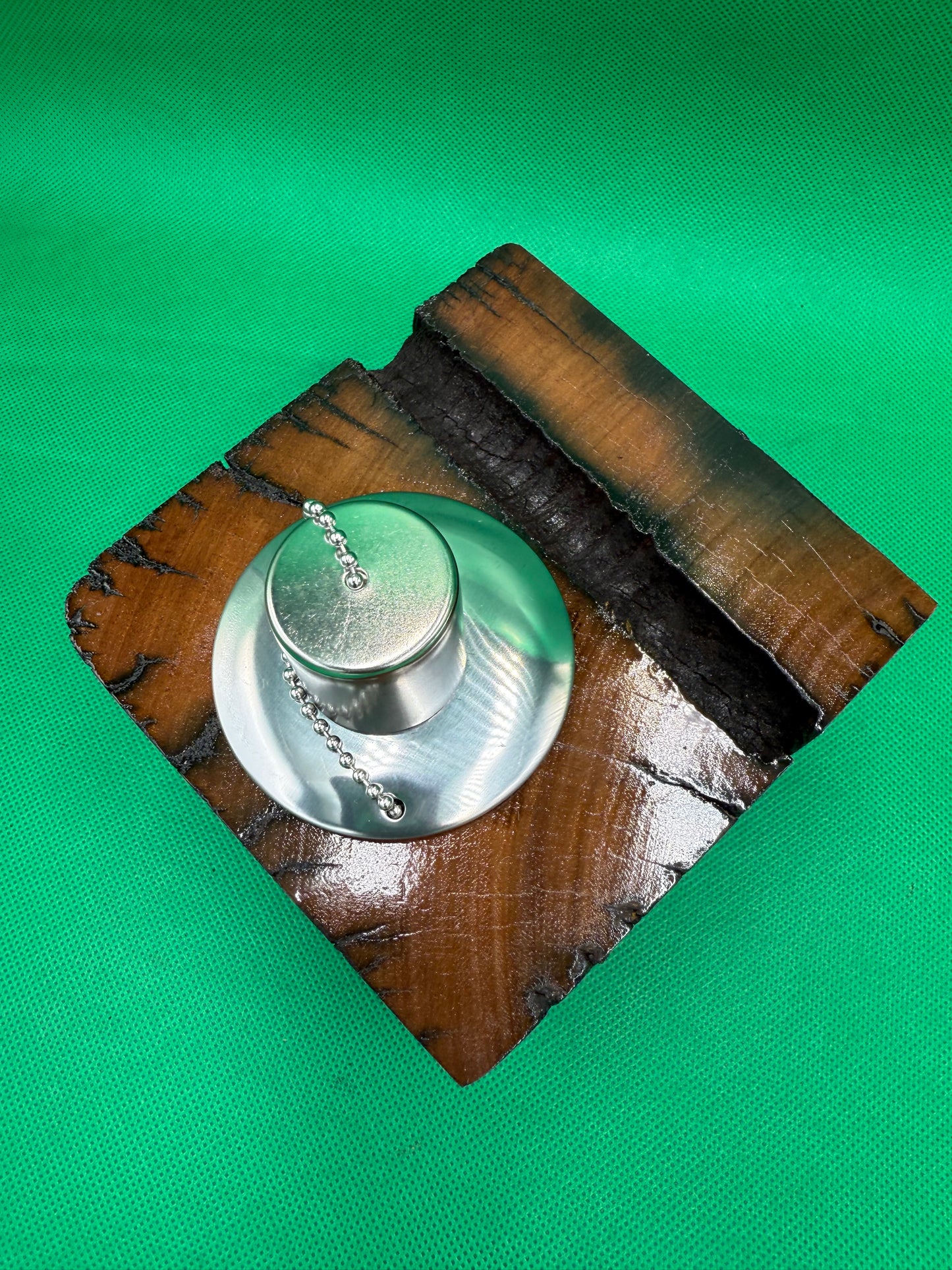 Recycled Wooden Oil Burner Small 33