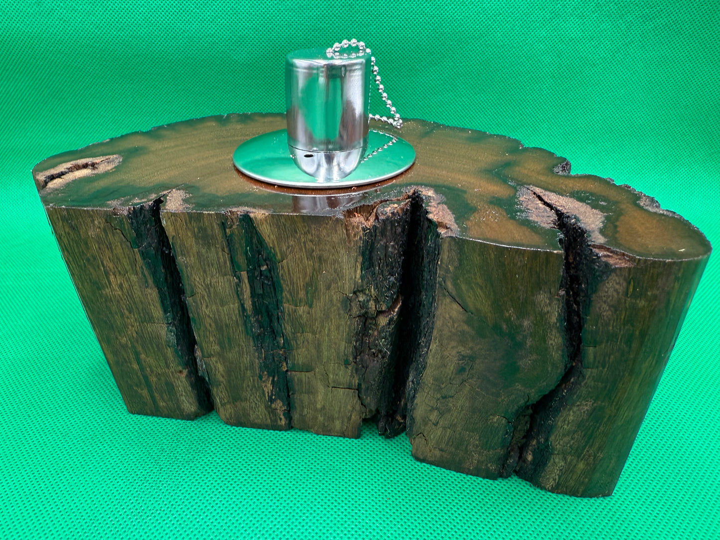 Recycled Wooden Oil Burner Large 58
