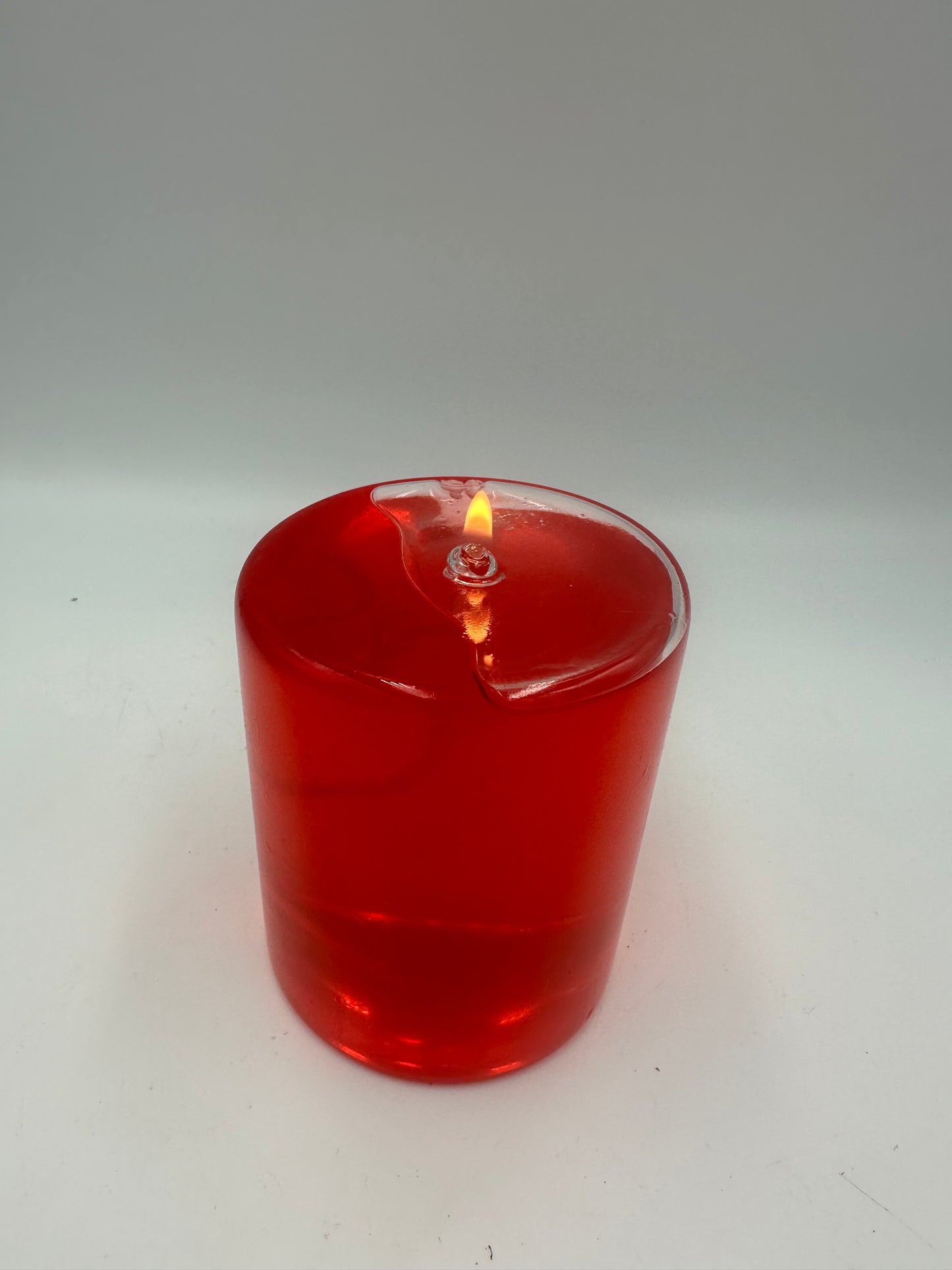 Cylindrical Glass Oil Burner
