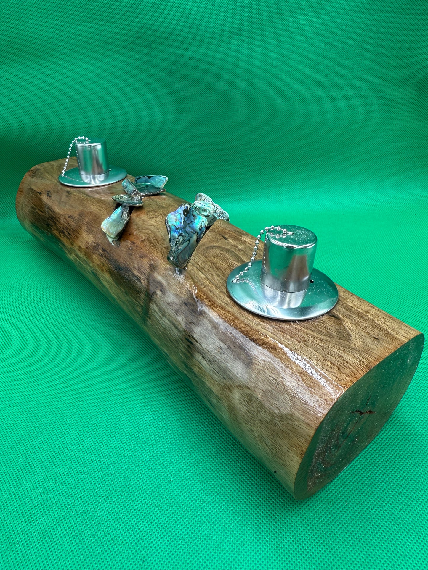 Recycled Wooden Oil Log Burner 13