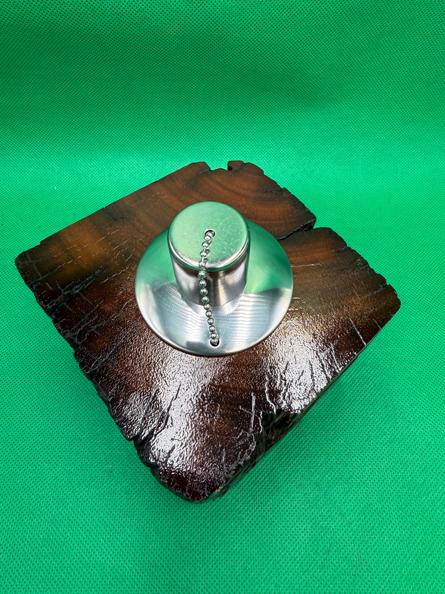 Recycled Wooden Oil Burner Small 10