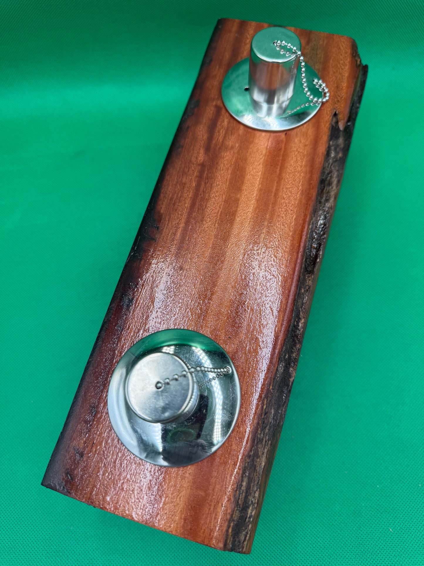 Log Recycled Wooden Oil Burner 111