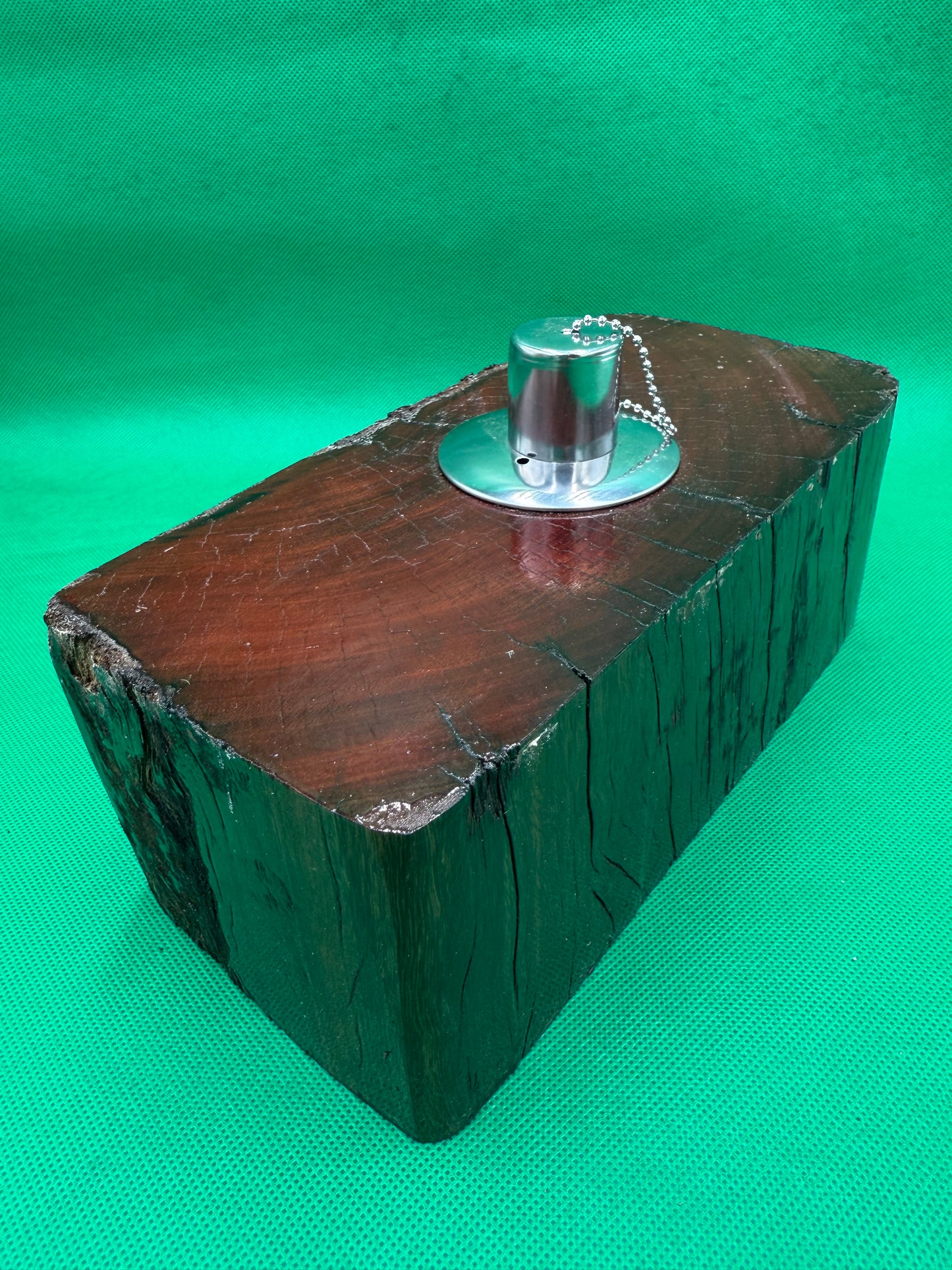 Recycled Wooden Oil Burner Large 7