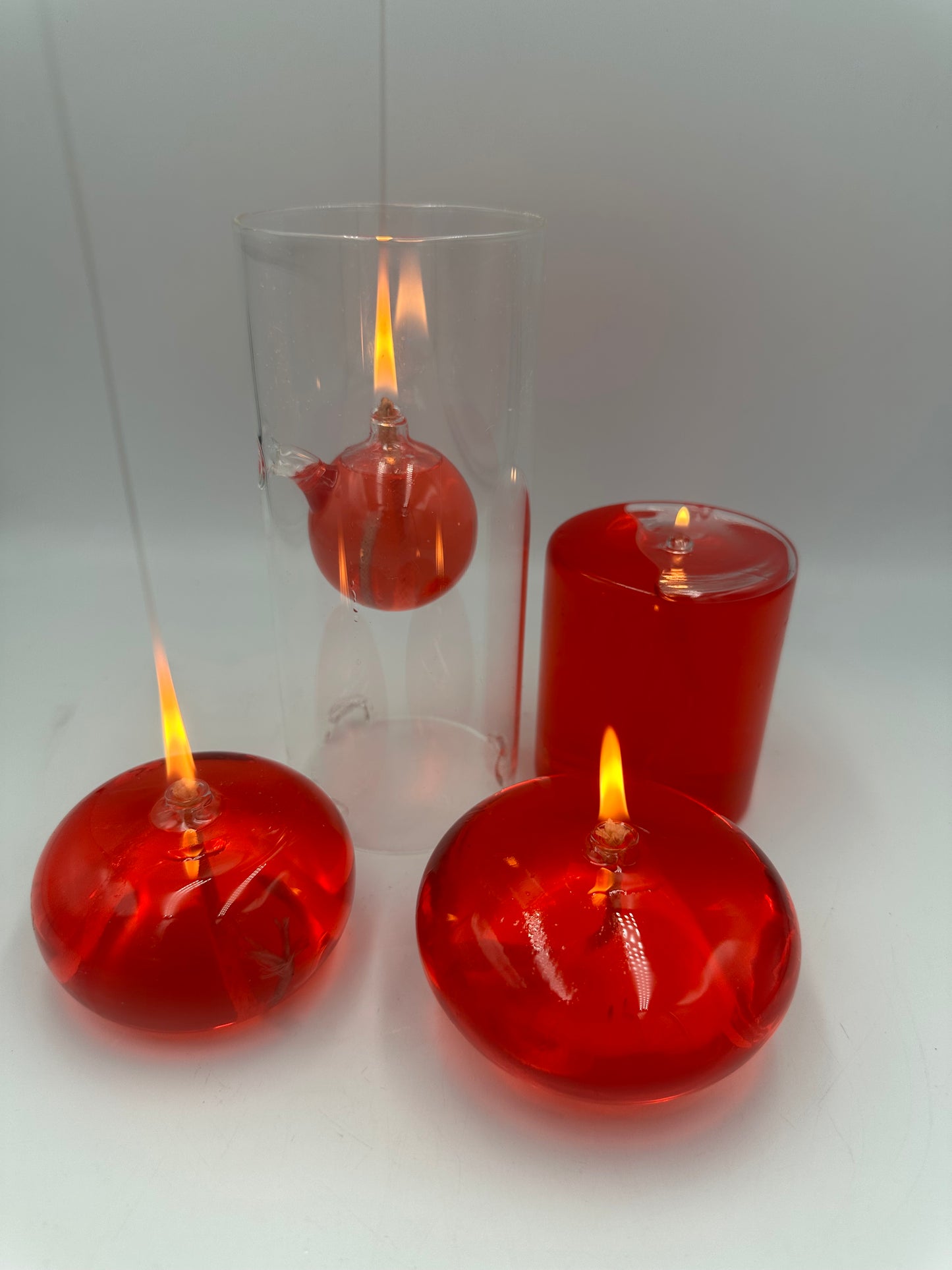 Glass Indoor Oil Burner Small Oval