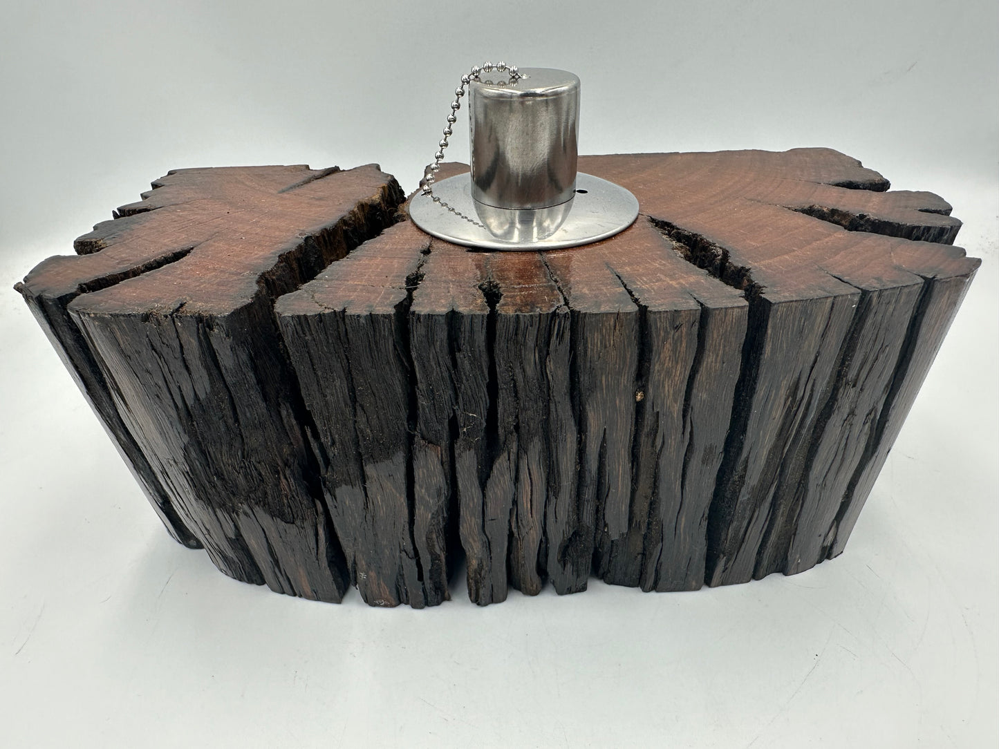 Recycled Wooden Oil Burner Large 96