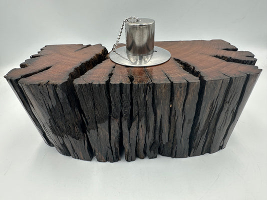 Recycled Wooden Oil Burner Large 96