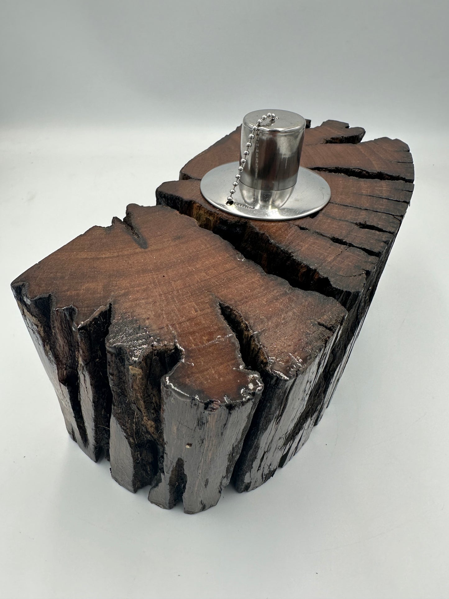Recycled Wooden Oil Burner Large 96