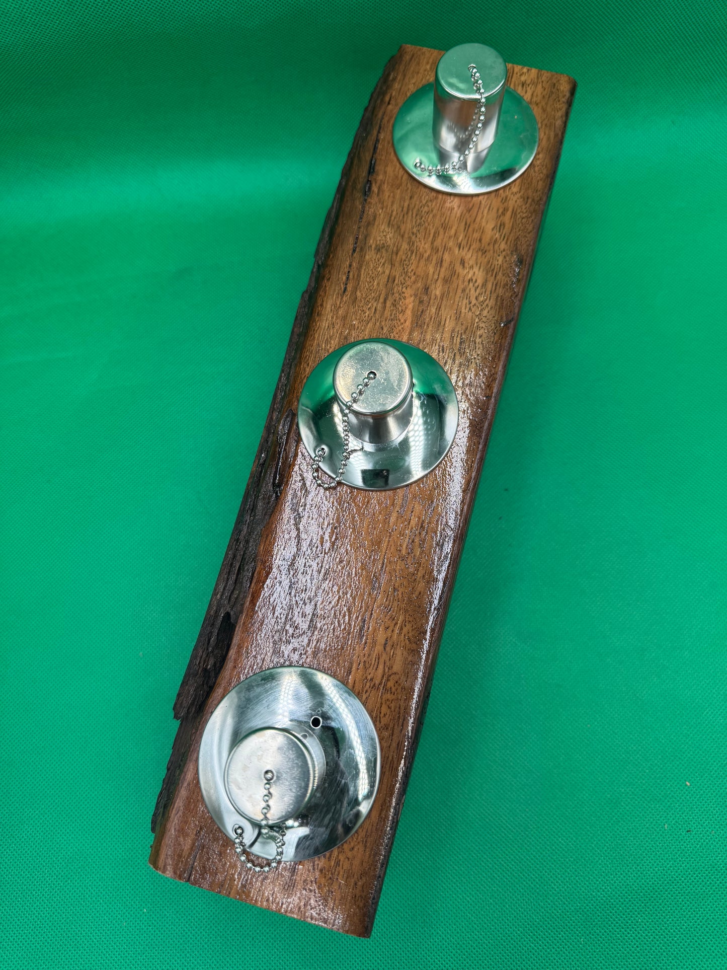 Log Recycled Wooden Oil Burner 11