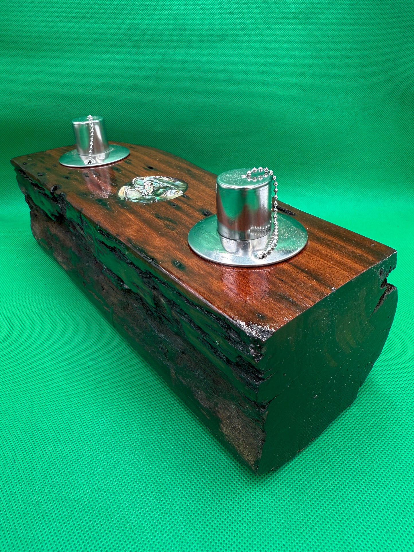Log Recycled Wooden Oil Burner 39