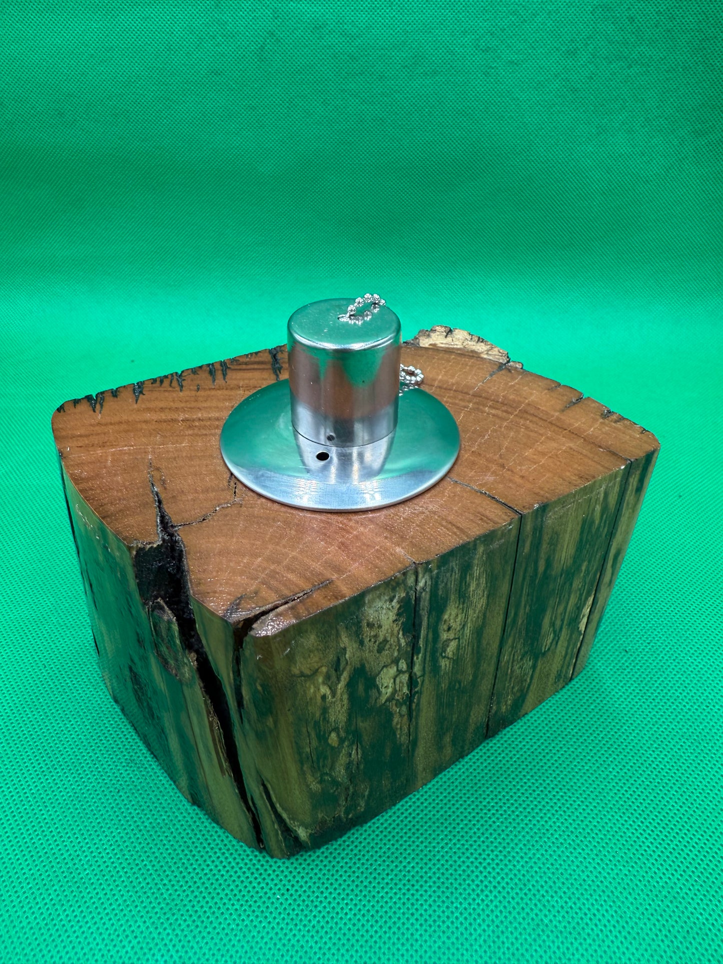 Recycled Wooden Oil Burner Small 106
