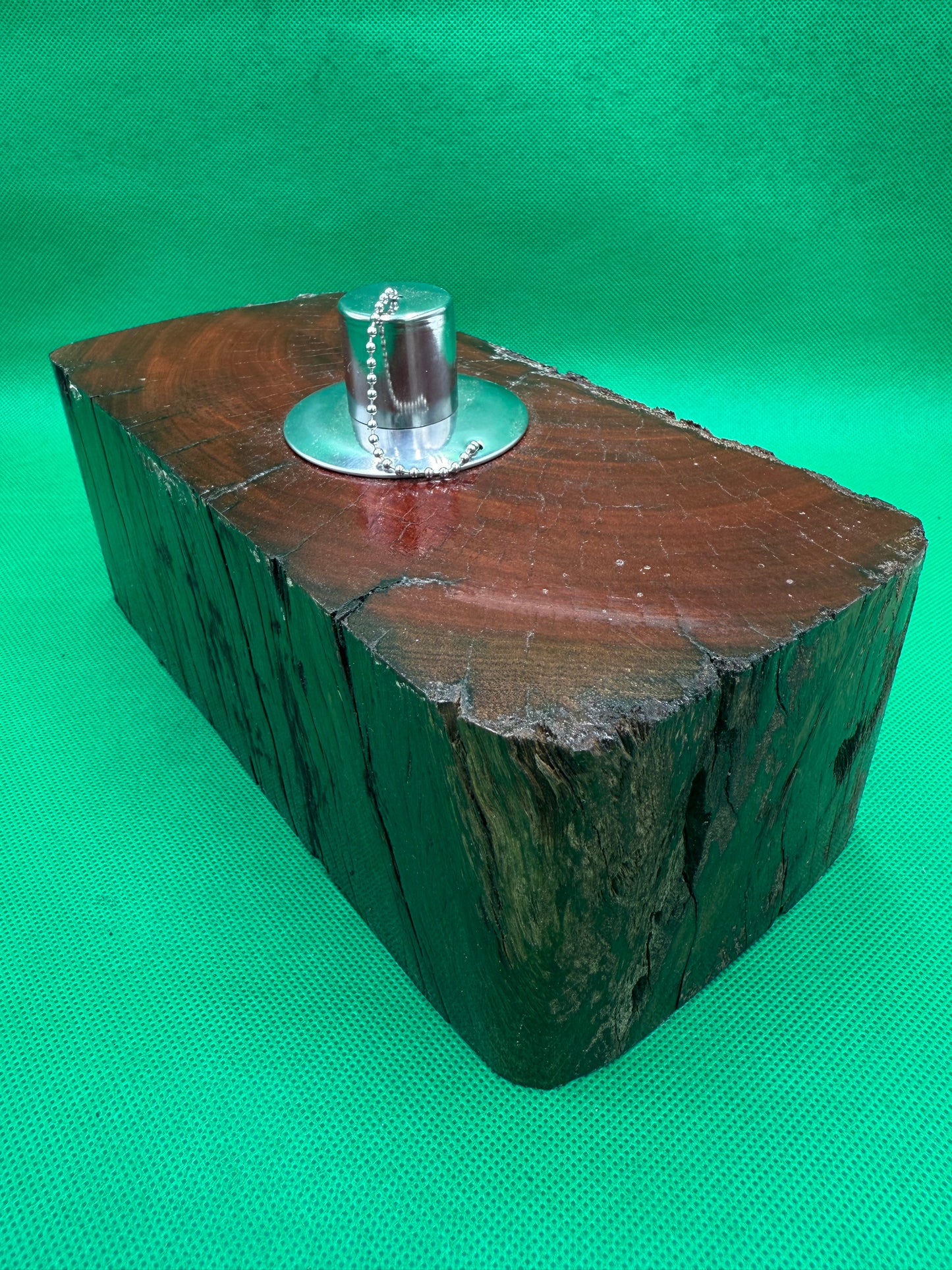 Recycled Wooden Oil Burner Large 7