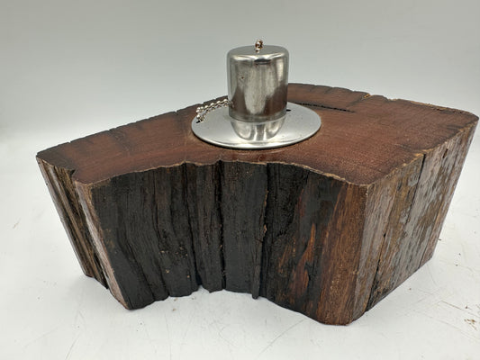 Recycled Wooden Oil Burner Large 4