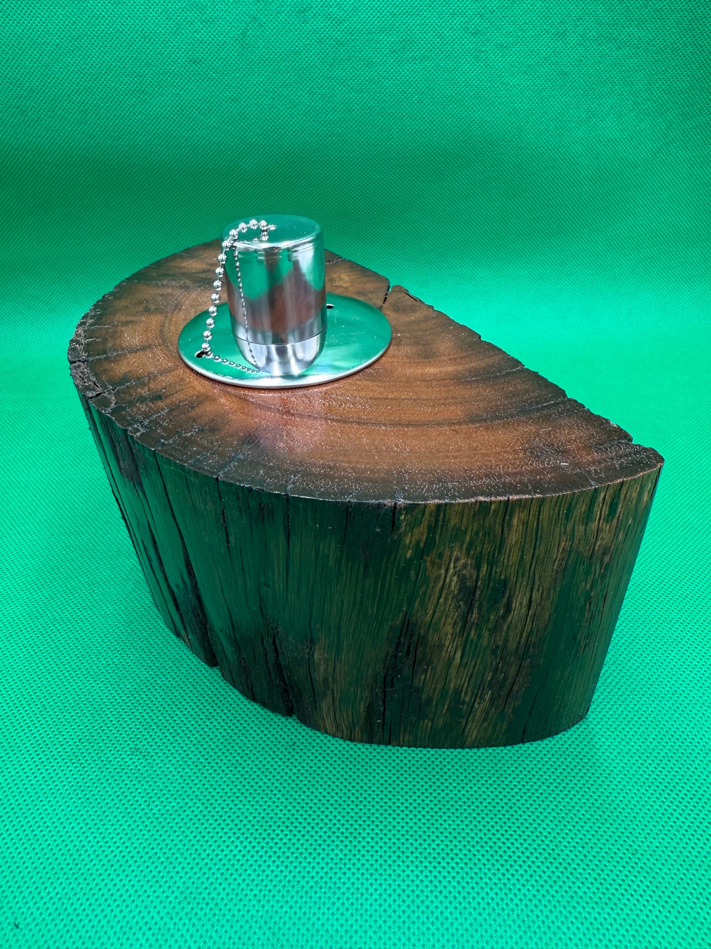 Recycled Wooden Oil Burner Large 16
